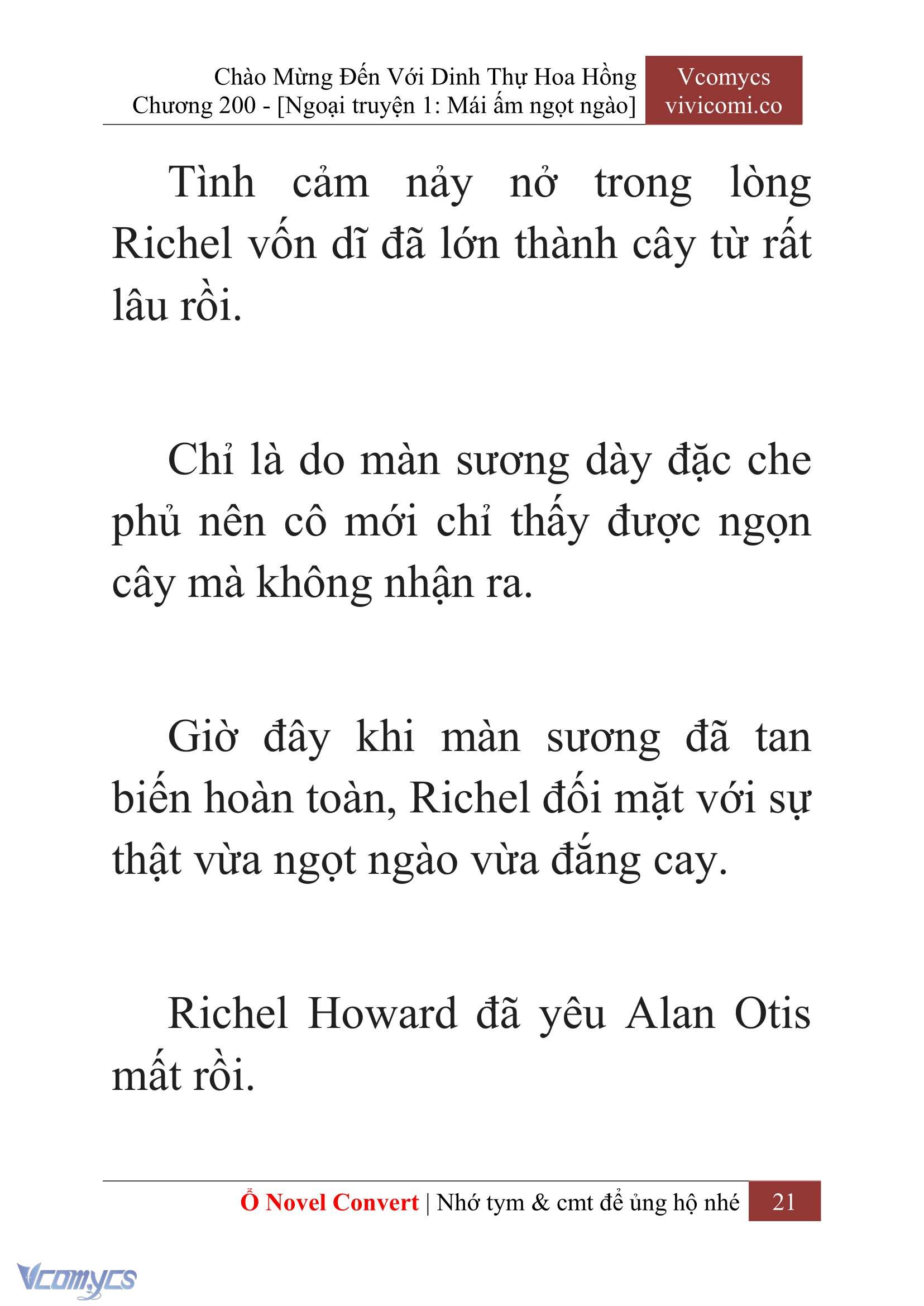 [Novel] Chào Mừng Đến Với Dinh Thự Hoa Hồng Chap 200 - Trang 2