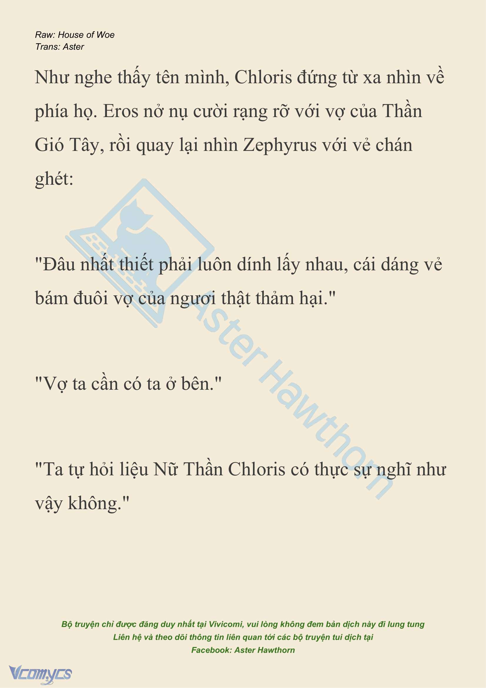 [NOVEL] Dành Cho Các Nữ Thần: Dành cho Psyche Chap 21 - Trang 2