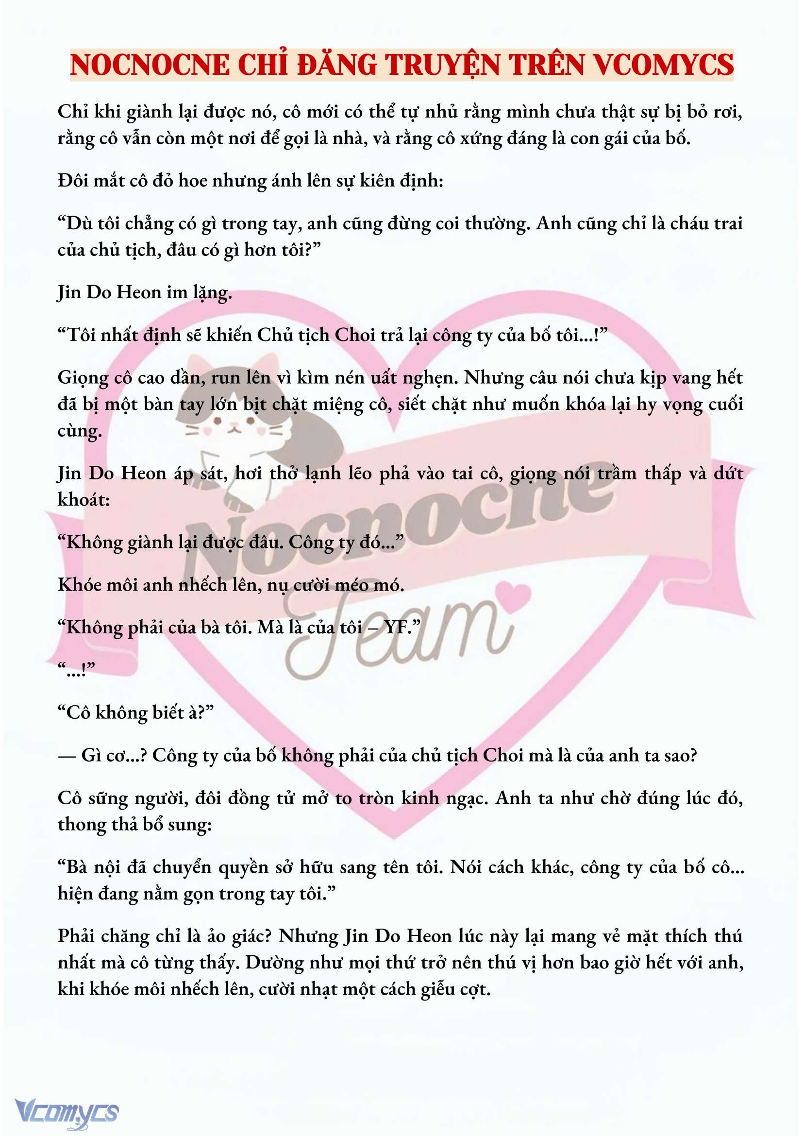 [NOVEL] MANG THAI, CƯỠNG ĐOẠT Chap 10 - Trang 2