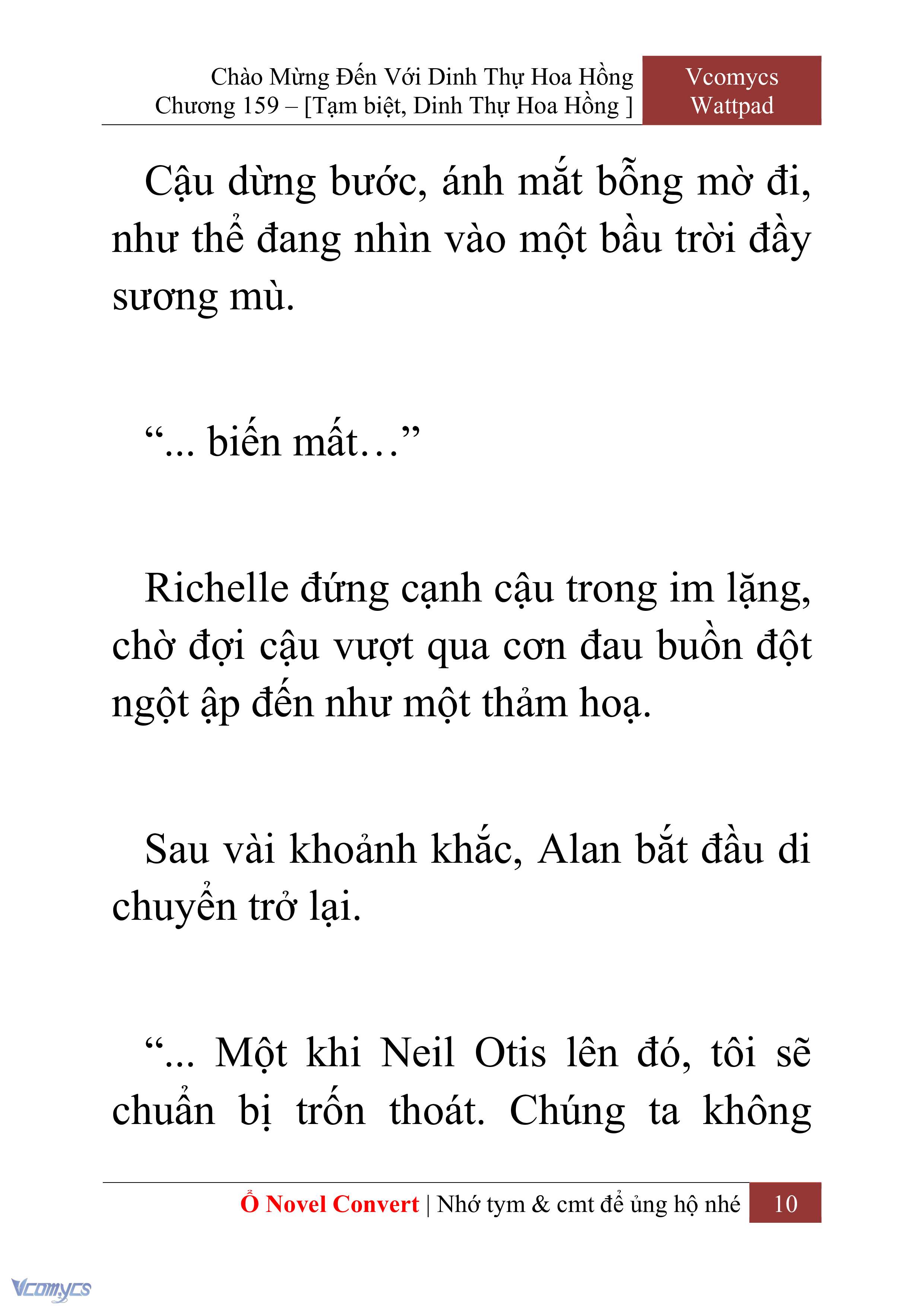 [Novel] Chào Mừng Đến Với Dinh Thự Hoa Hồng Chap 159 - Trang 2