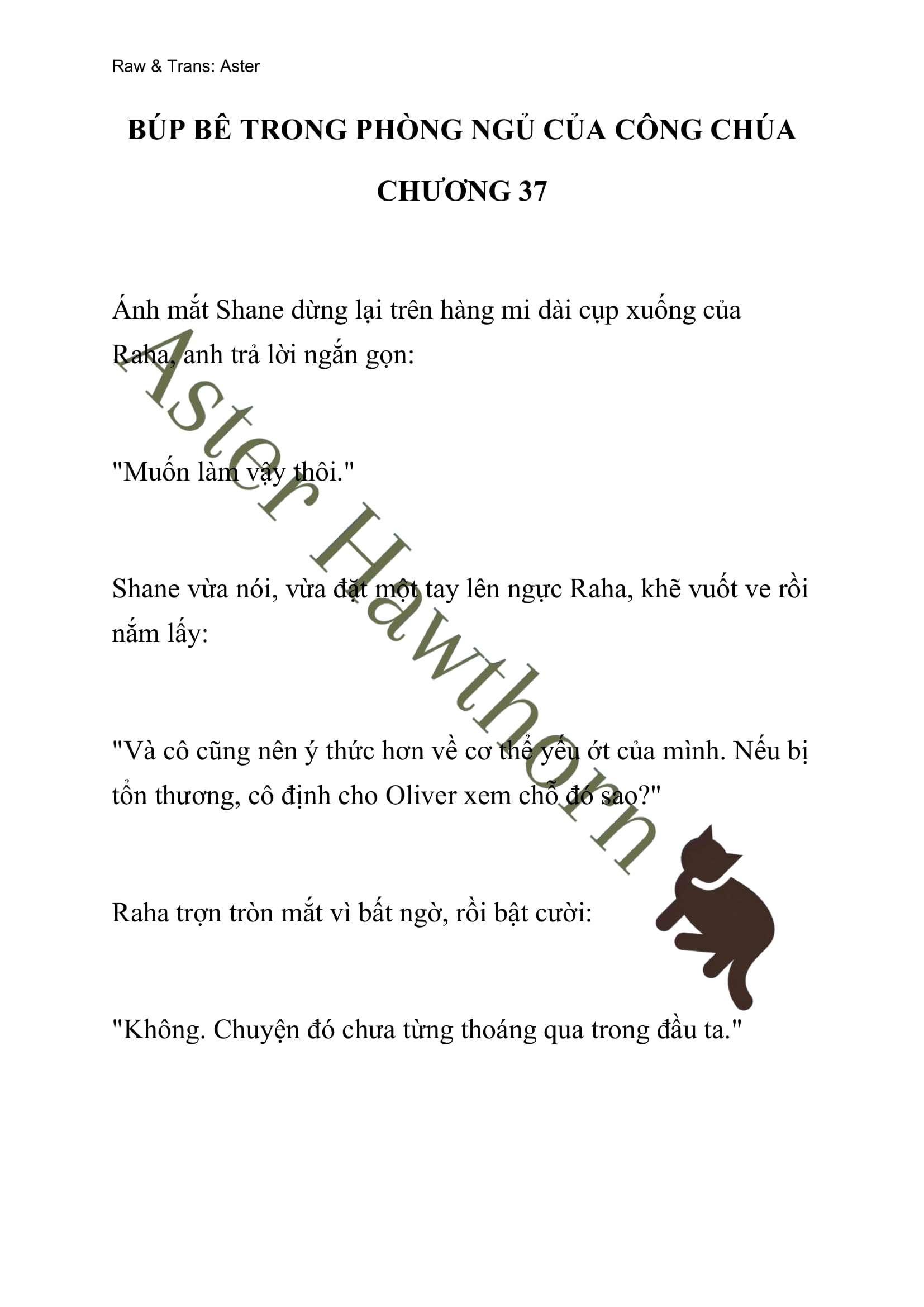 [NOVEL] Búp Bê Trong Phòng Ngủ Của Công Chúa Chap 37 - Trang 2