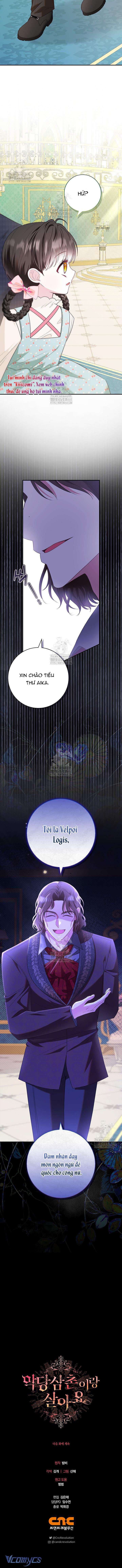 Tôi Sống Với Người Cậu Phản Diện Của Mình Chap 20 - Trang 3