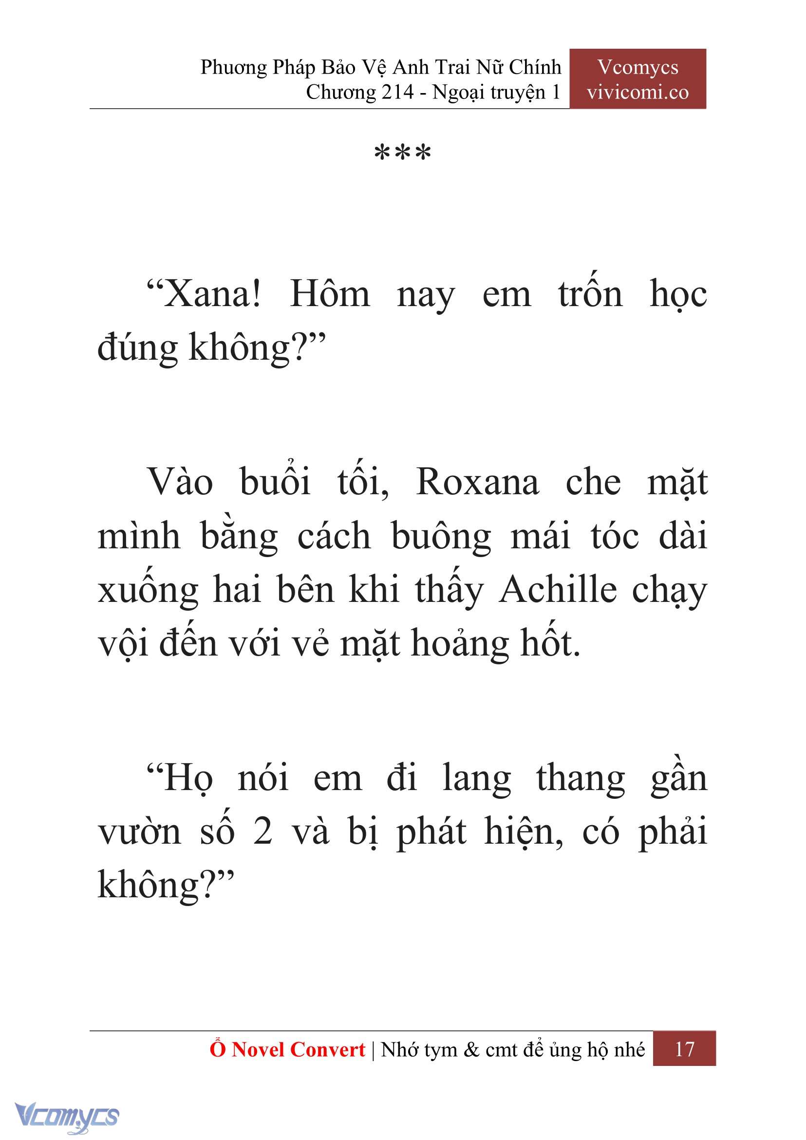 [Novel] Phương Pháp Bảo Vệ Anh Trai Nữ Chính Chap 214 - Trang 2
