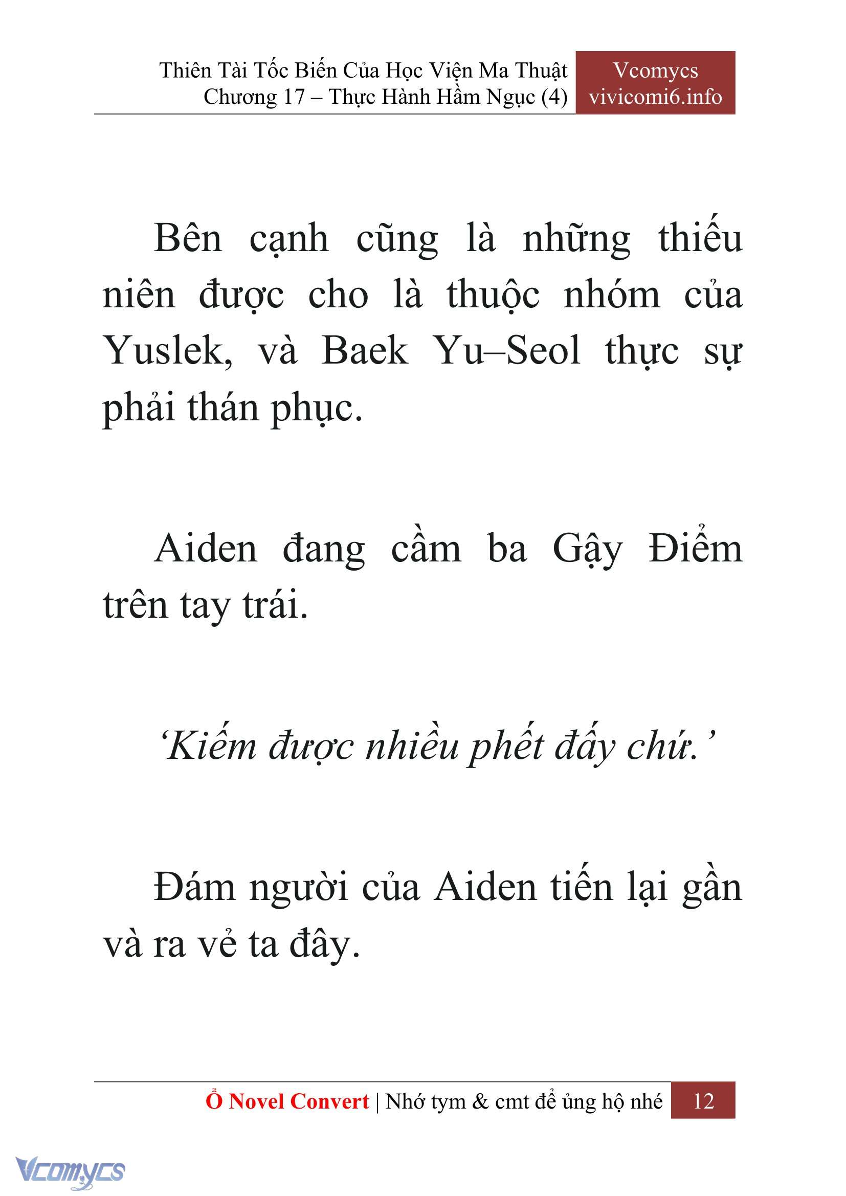 [Novel] Thiên Tài Tốc Biến Của Học Viện Ma Thuật Chap 17 - Trang 2