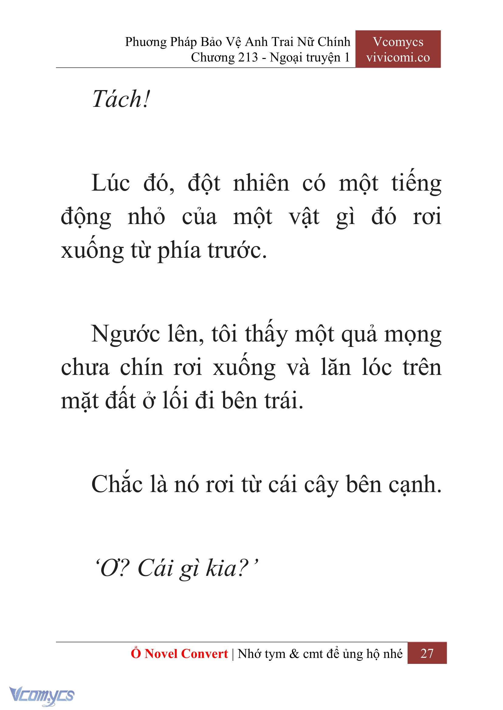 [Novel] Phương Pháp Bảo Vệ Anh Trai Nữ Chính Chap 213 - Trang 2