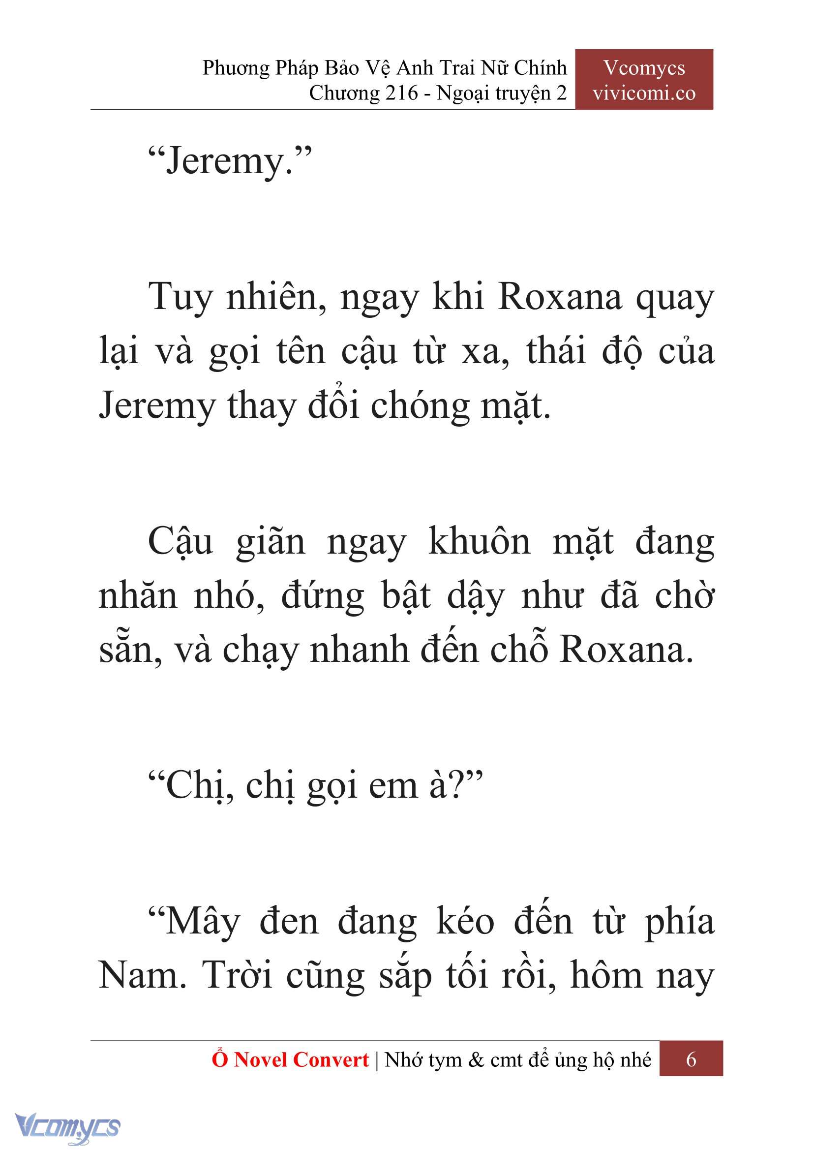 [Novel] Phương Pháp Bảo Vệ Anh Trai Nữ Chính Chap 216 - Trang 2