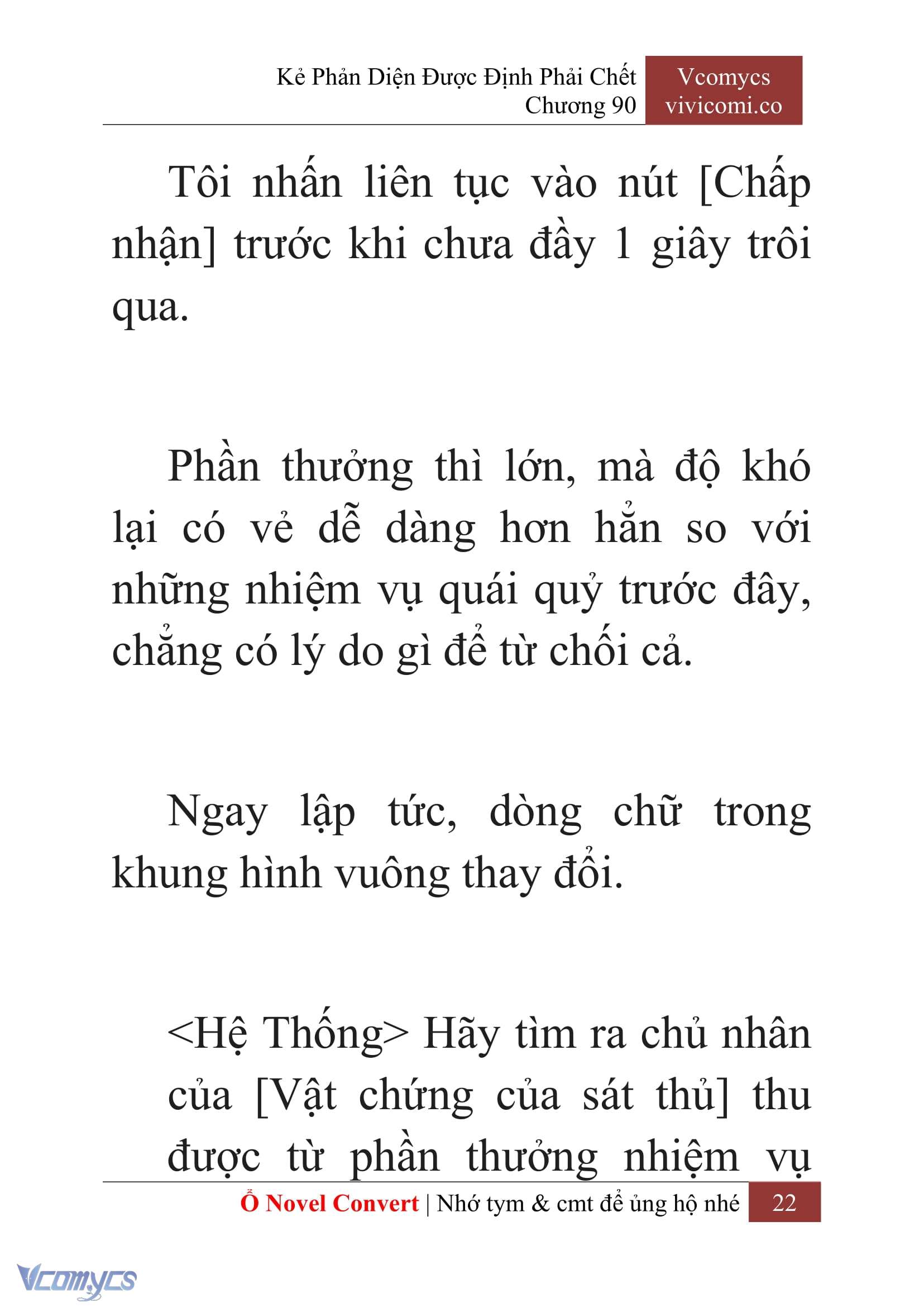 [Novel] Kẻ Phản Diện Được Định Phải Chết Chap 90 - Trang 2