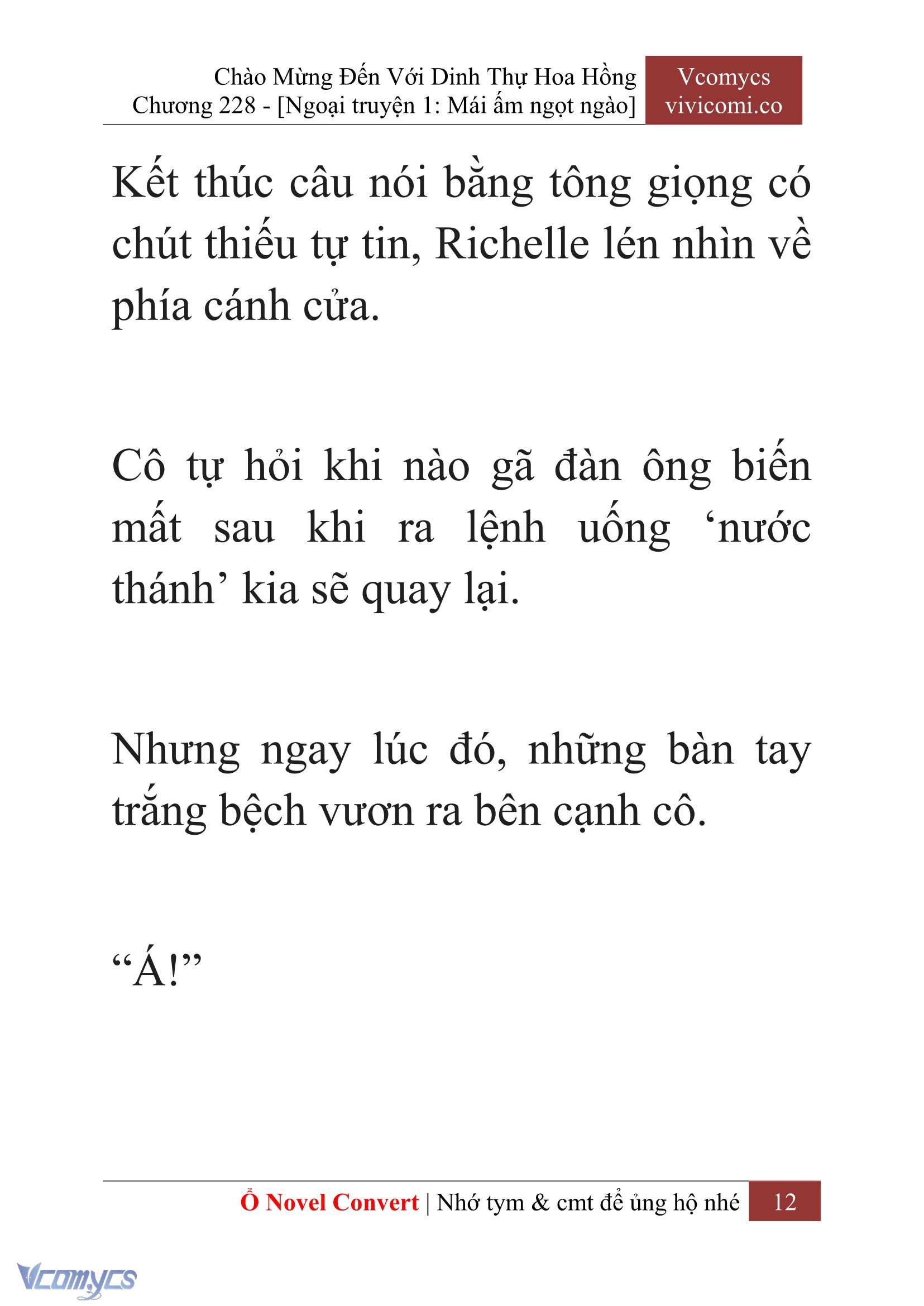 [Novel] Chào Mừng Đến Với Dinh Thự Hoa Hồng Chap 228 - Trang 2