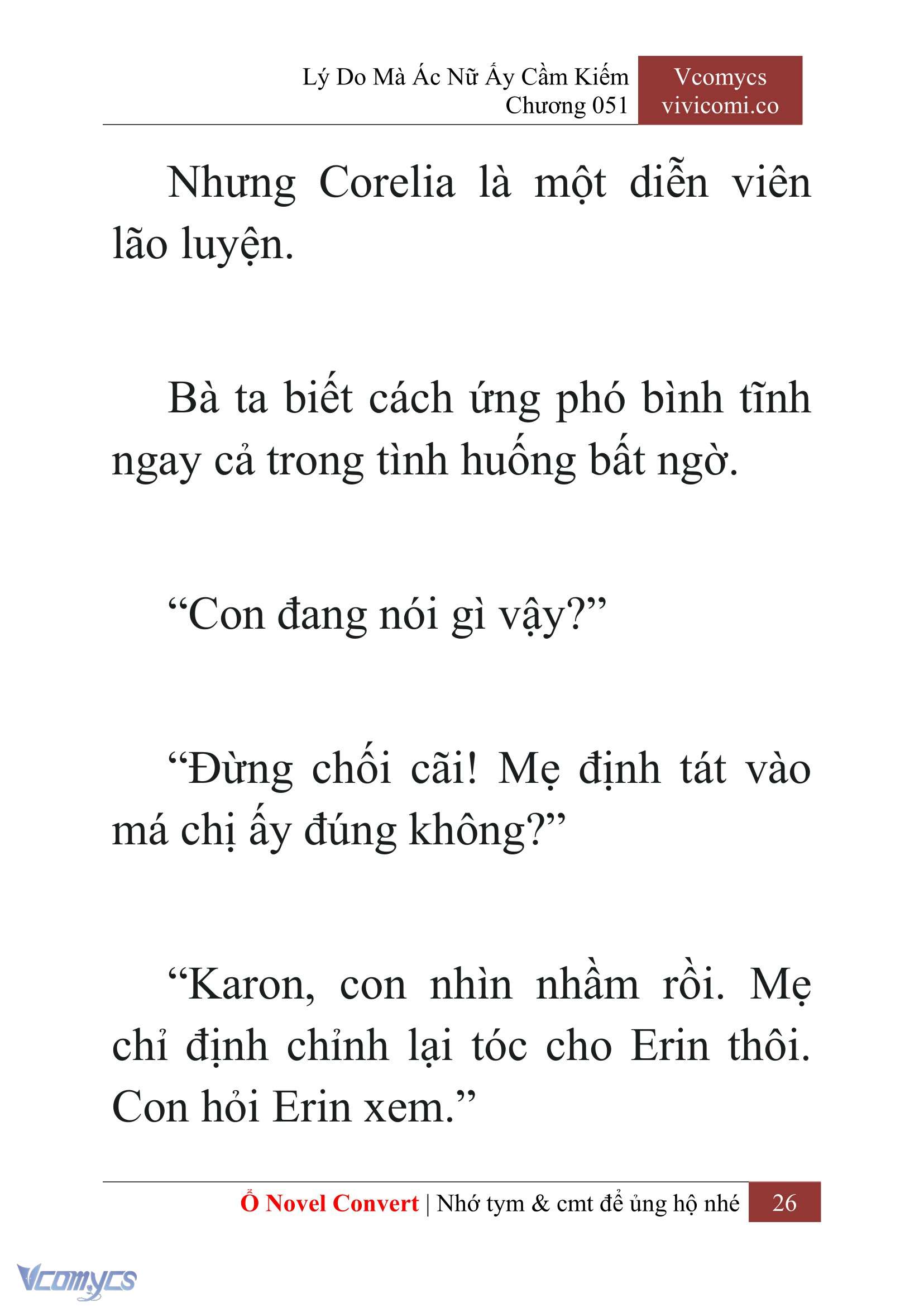 [Novel] Lý Do Mà Ác Nữ Ấy Cầm Kiếm Chap 51 - Trang 2