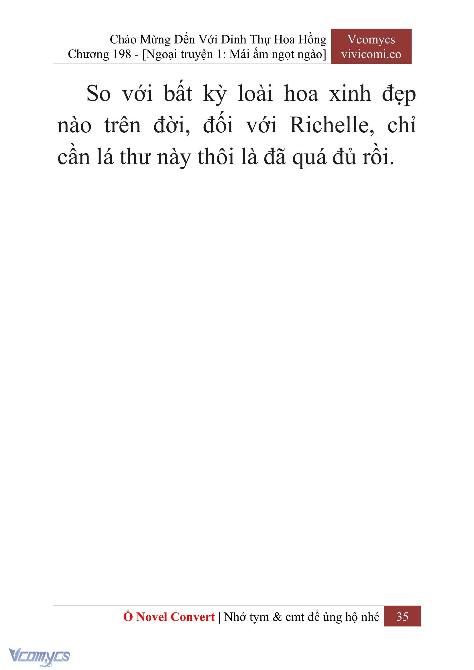 [Novel] Chào Mừng Đến Với Dinh Thự Hoa Hồng Chap 198 - Trang 2