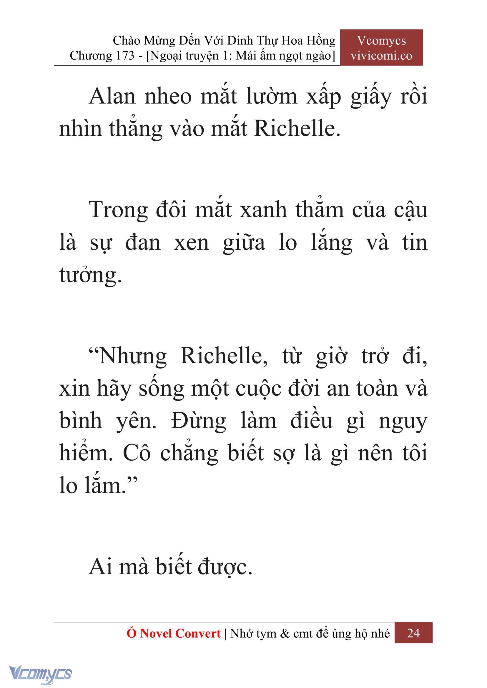 [Novel] Chào Mừng Đến Với Dinh Thự Hoa Hồng Chap 173 - Trang 2