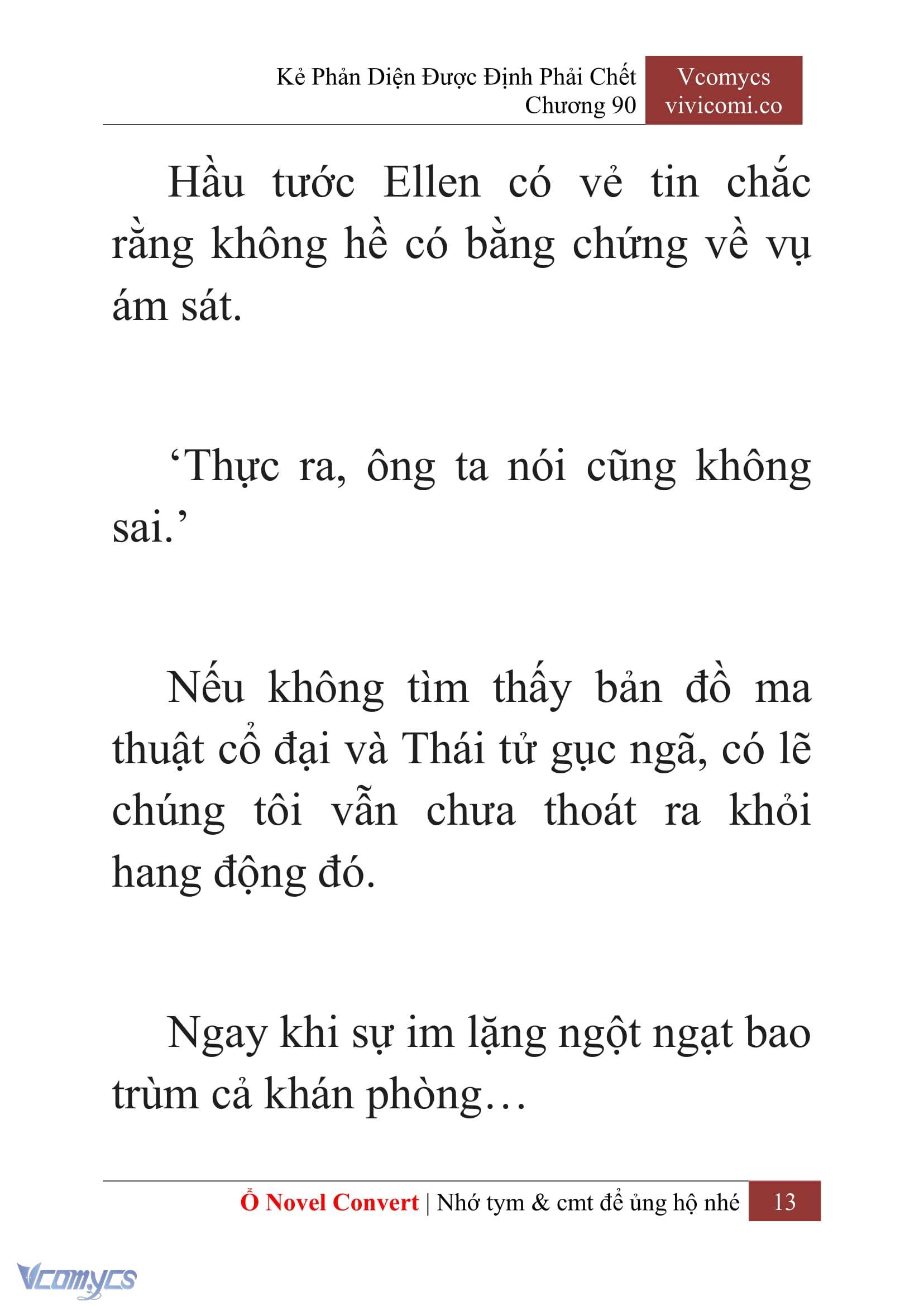 [Novel] Kẻ Phản Diện Được Định Phải Chết Chap 90 - Trang 2