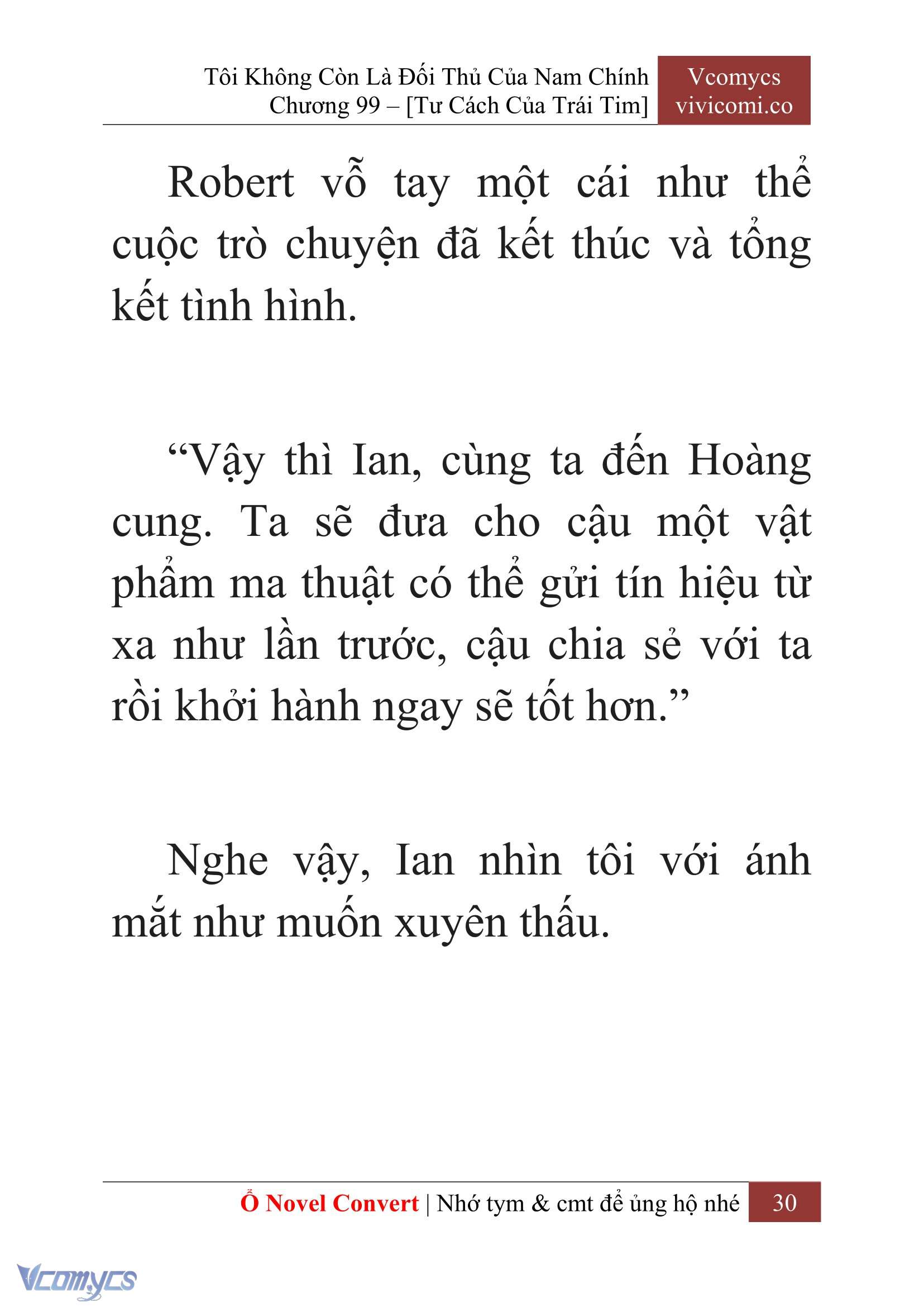 [Novel] Tôi Không Còn Là Đối Thủ Của Nam Chính Chap 99 - Trang 2