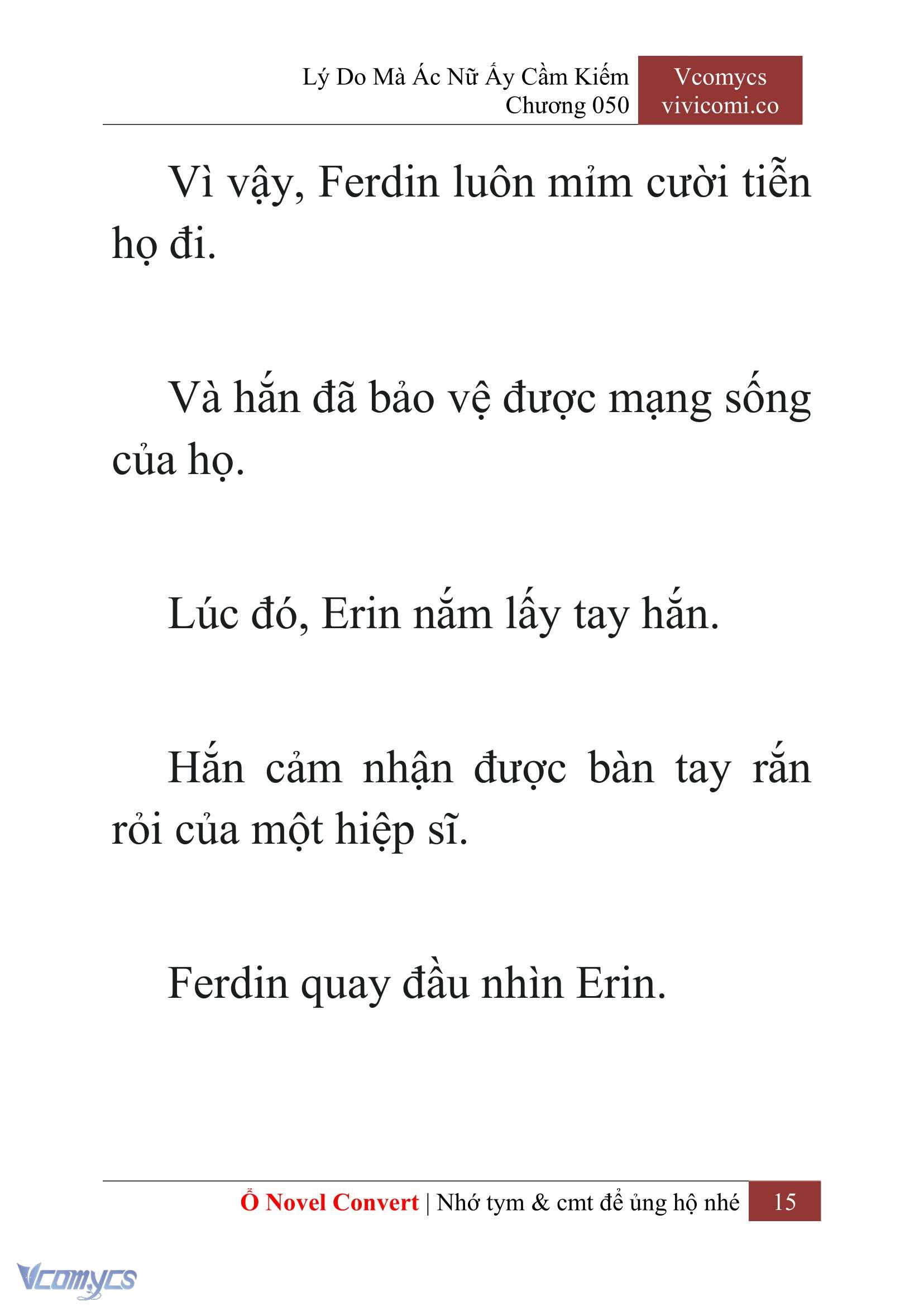 [Novel] Lý Do Mà Ác Nữ Ấy Cầm Kiếm Chap 50 - Trang 2