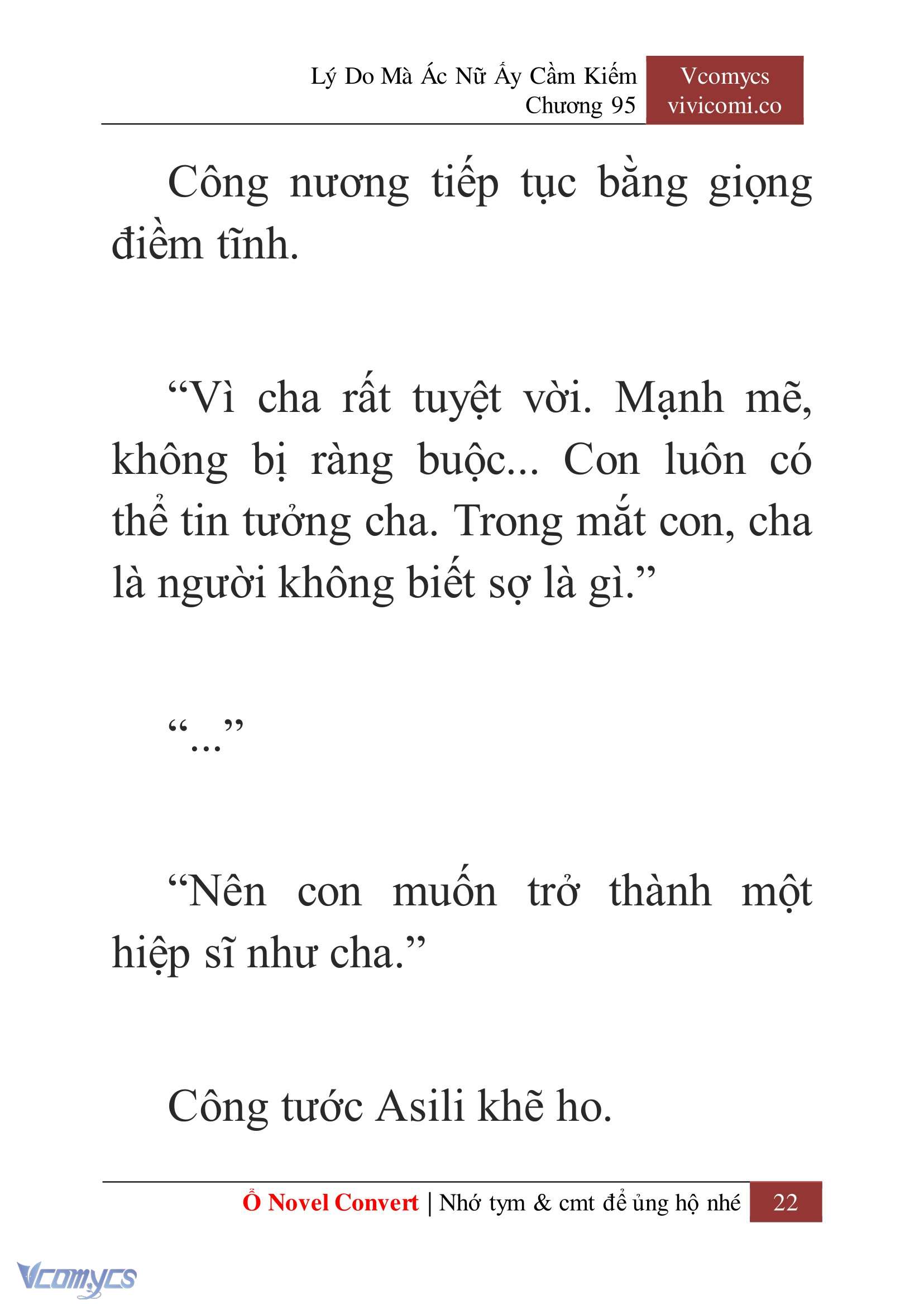 [Novel] Lý Do Mà Ác Nữ Ấy Cầm Kiếm Chap 95 - Trang 2