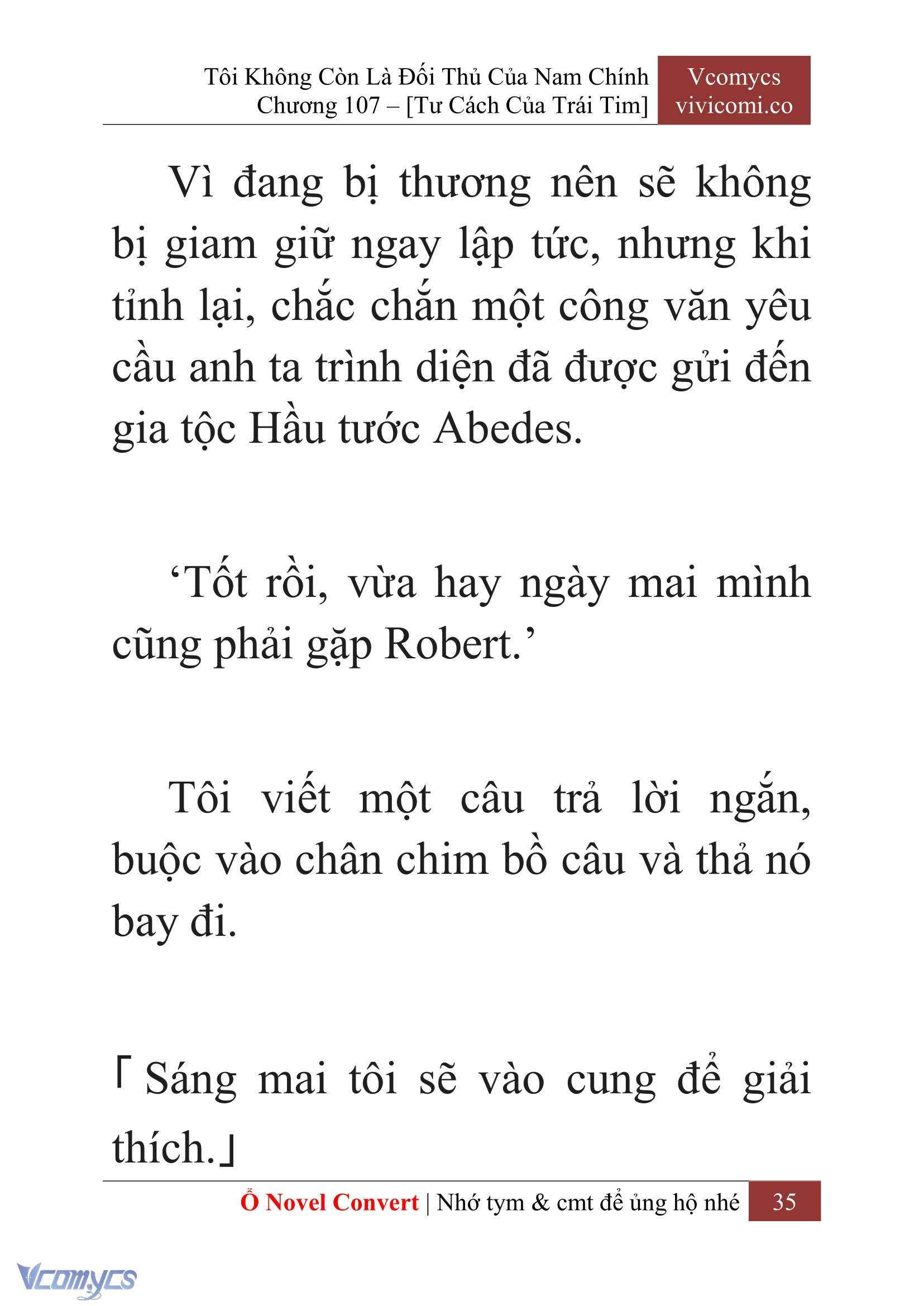 [Novel] Tôi Không Còn Là Đối Thủ Của Nam Chính Chap 107 - Trang 2