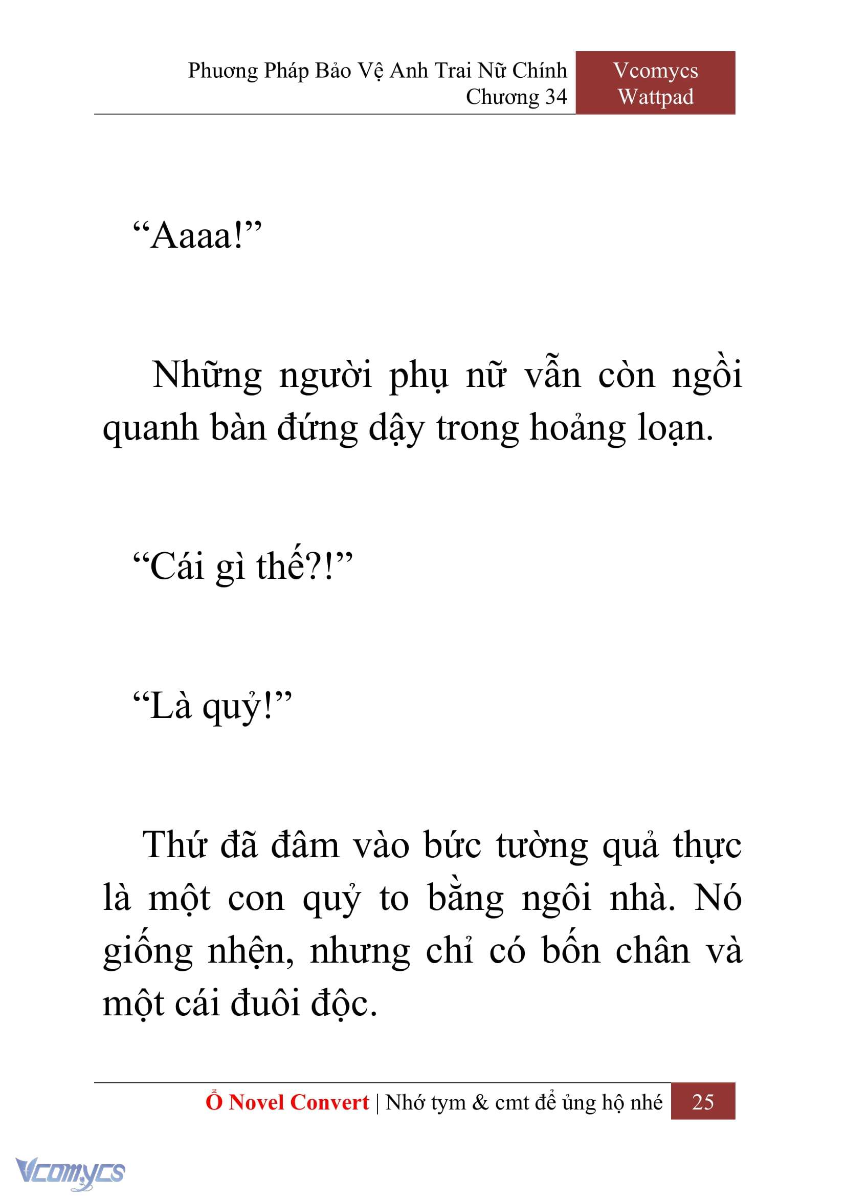 [Novel] Phương Pháp Bảo Vệ Anh Trai Nữ Chính Chap 34 - Trang 2