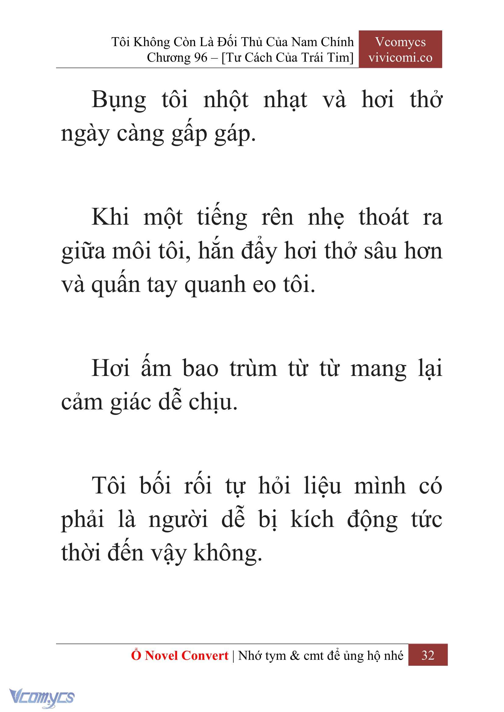 [Novel] Tôi Không Còn Là Đối Thủ Của Nam Chính Chap 96 - Trang 2