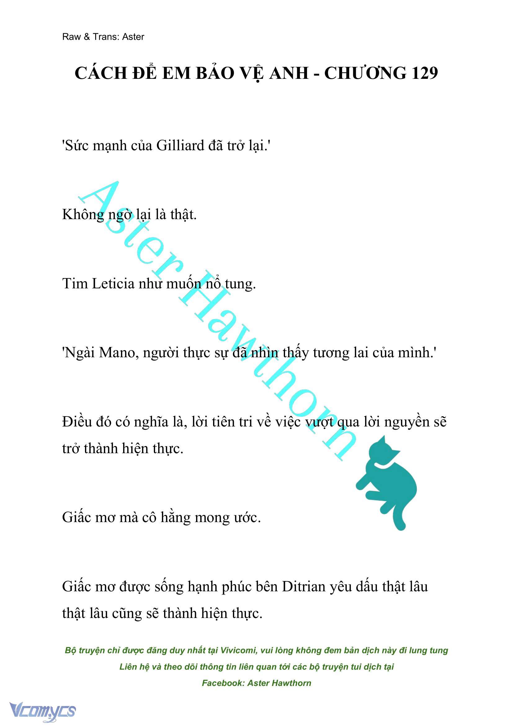 [NOVEL] Cách Để Em Bảo Vệ Anh Chap 129 - Trang 2