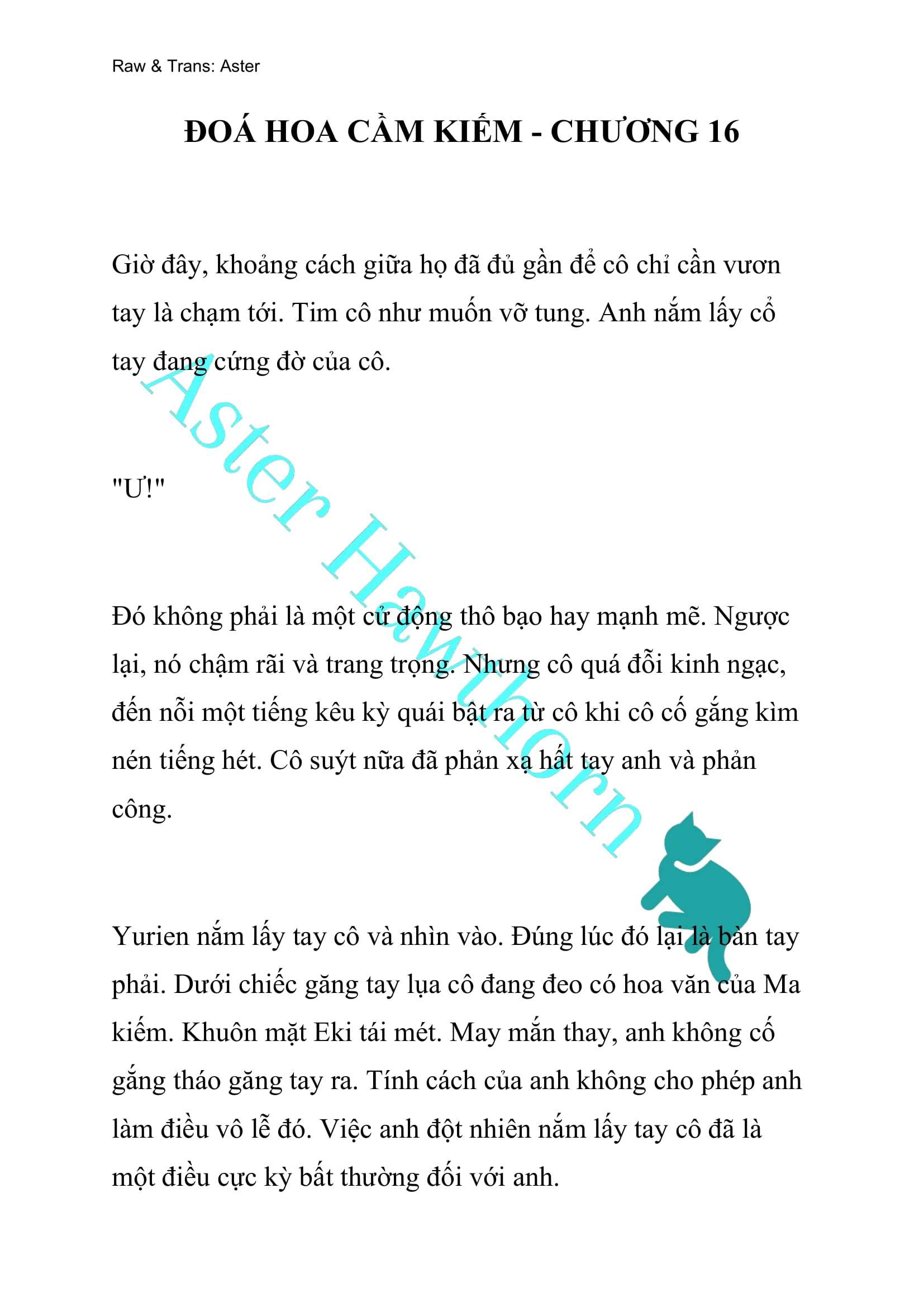 [NOVEL] Đóa Hoa Cầm Kiếm Chap 16 - Trang 2