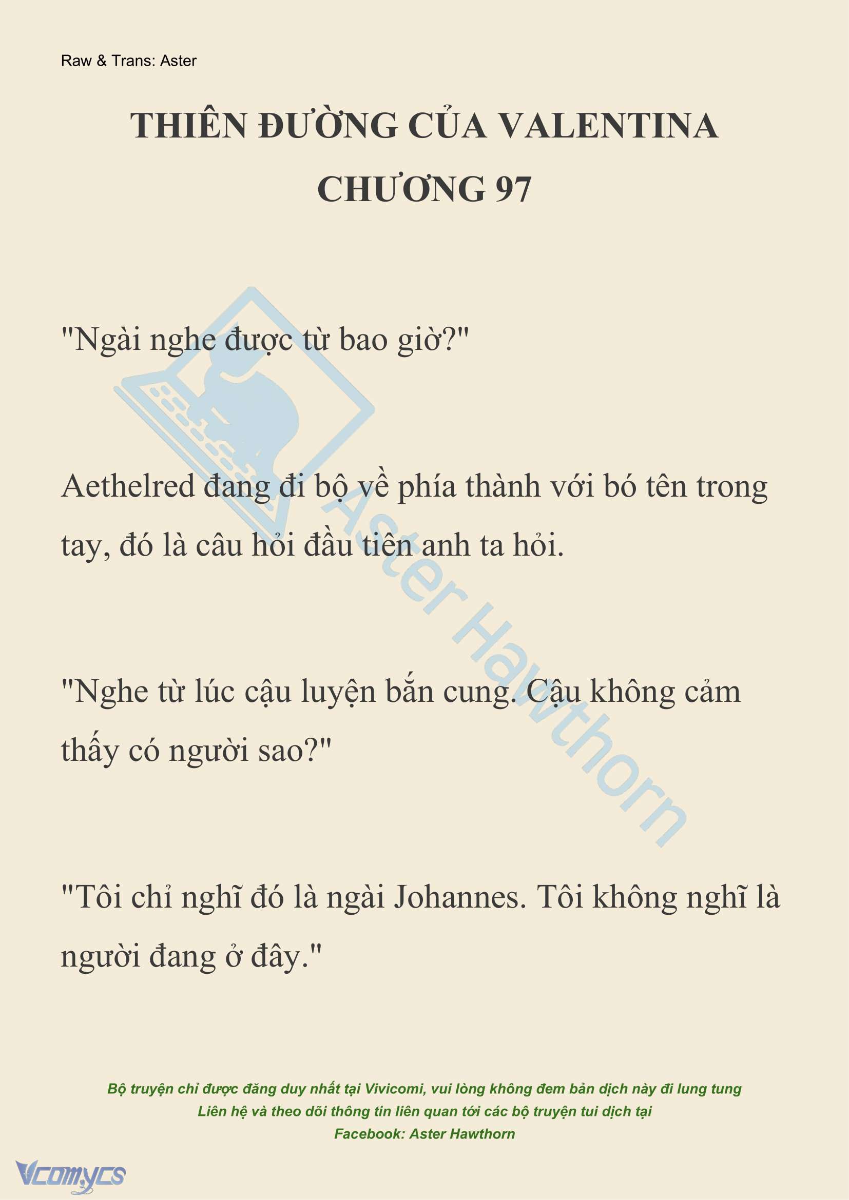 [NOVEL] Thiên Đường Của Valentina Chap 97 - Trang 2