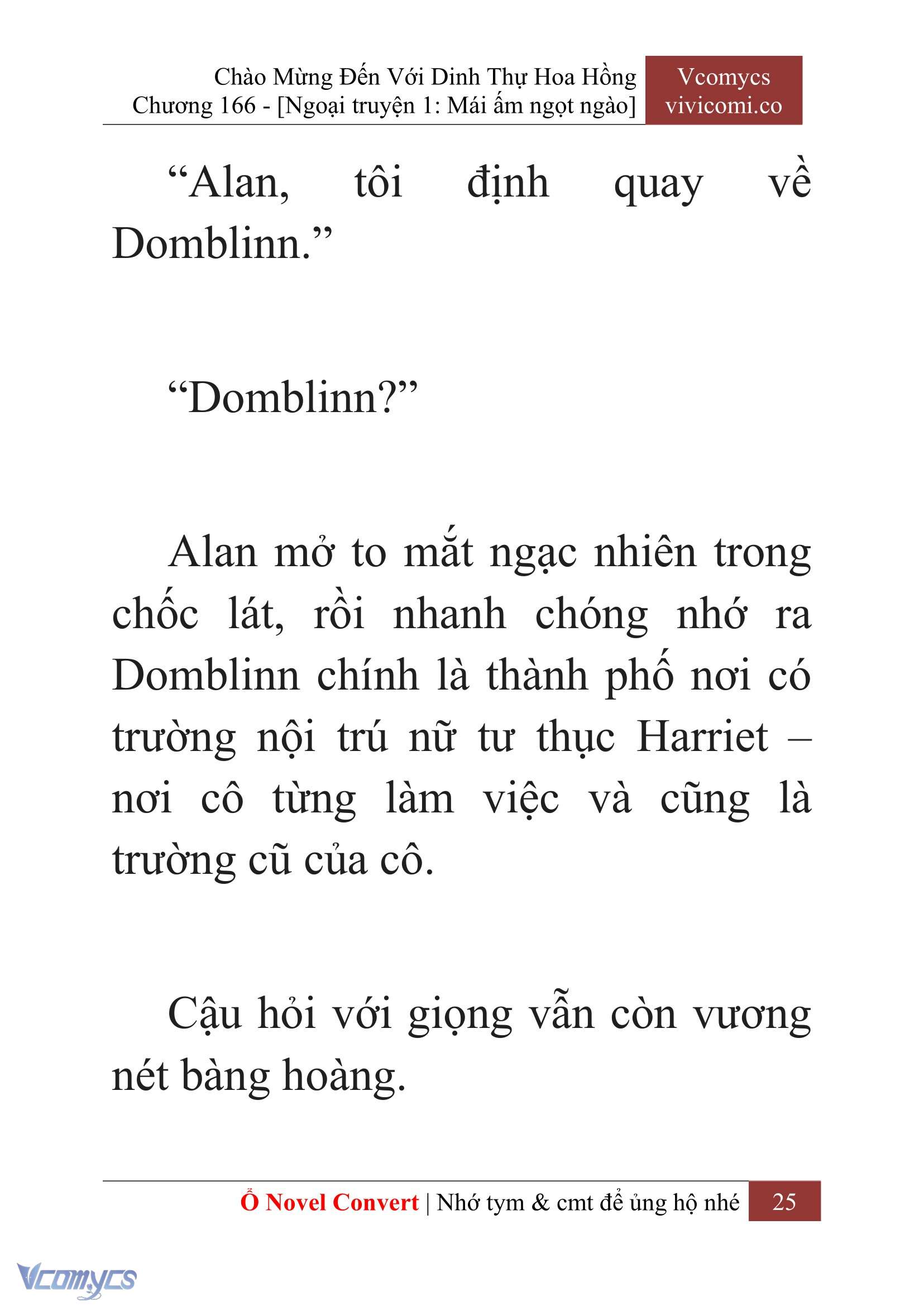 [Novel] Chào Mừng Đến Với Dinh Thự Hoa Hồng Chap 166 - Trang 2