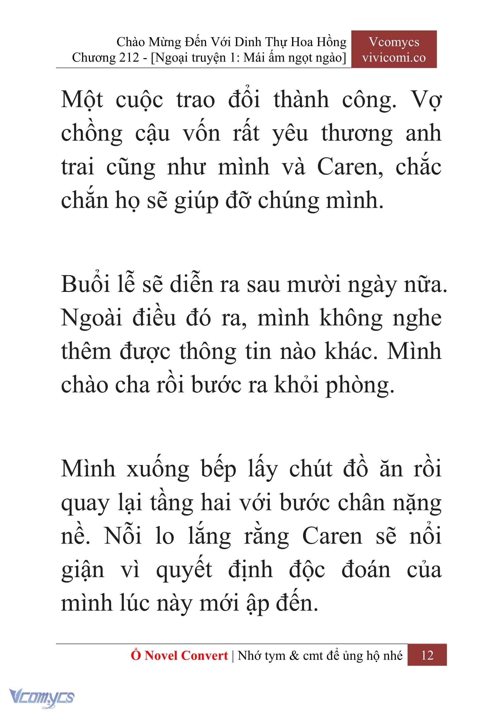 [Novel] Chào Mừng Đến Với Dinh Thự Hoa Hồng Chap 212 - Trang 2