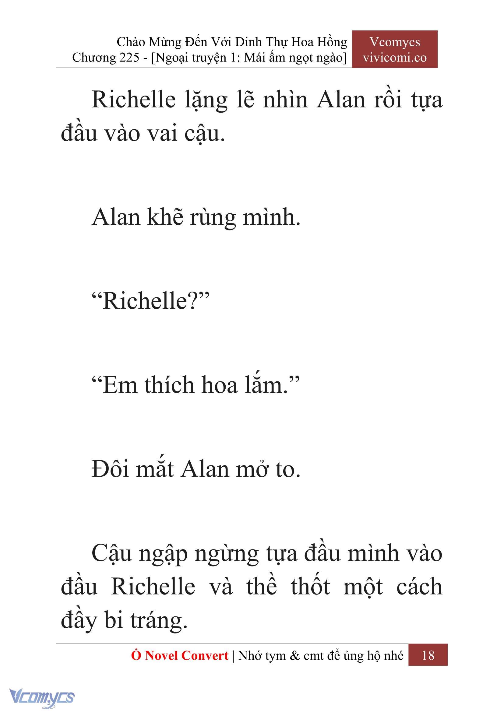 [Novel] Chào Mừng Đến Với Dinh Thự Hoa Hồng Chap 225 - Trang 2