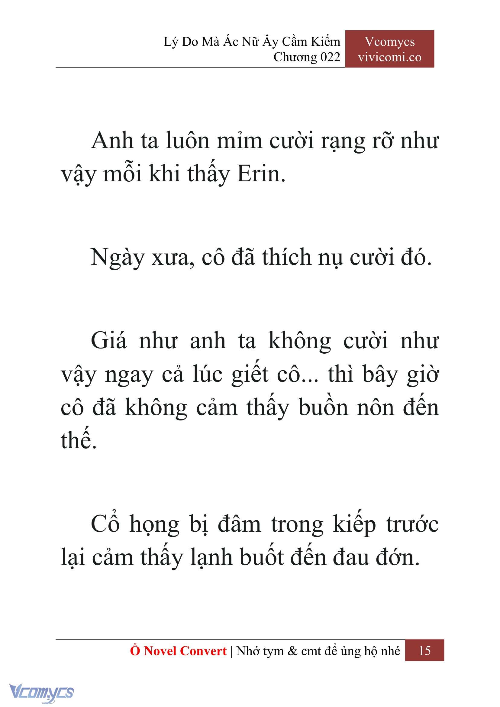 [Novel] Lý Do Mà Ác Nữ Ấy Cầm Kiếm Chap 22 - Trang 2