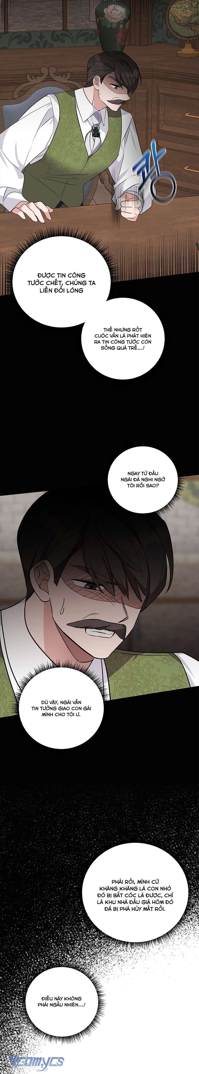 Tôi đã trở thành con gái út của công tước phản diện Chapter 8 - Trang 3