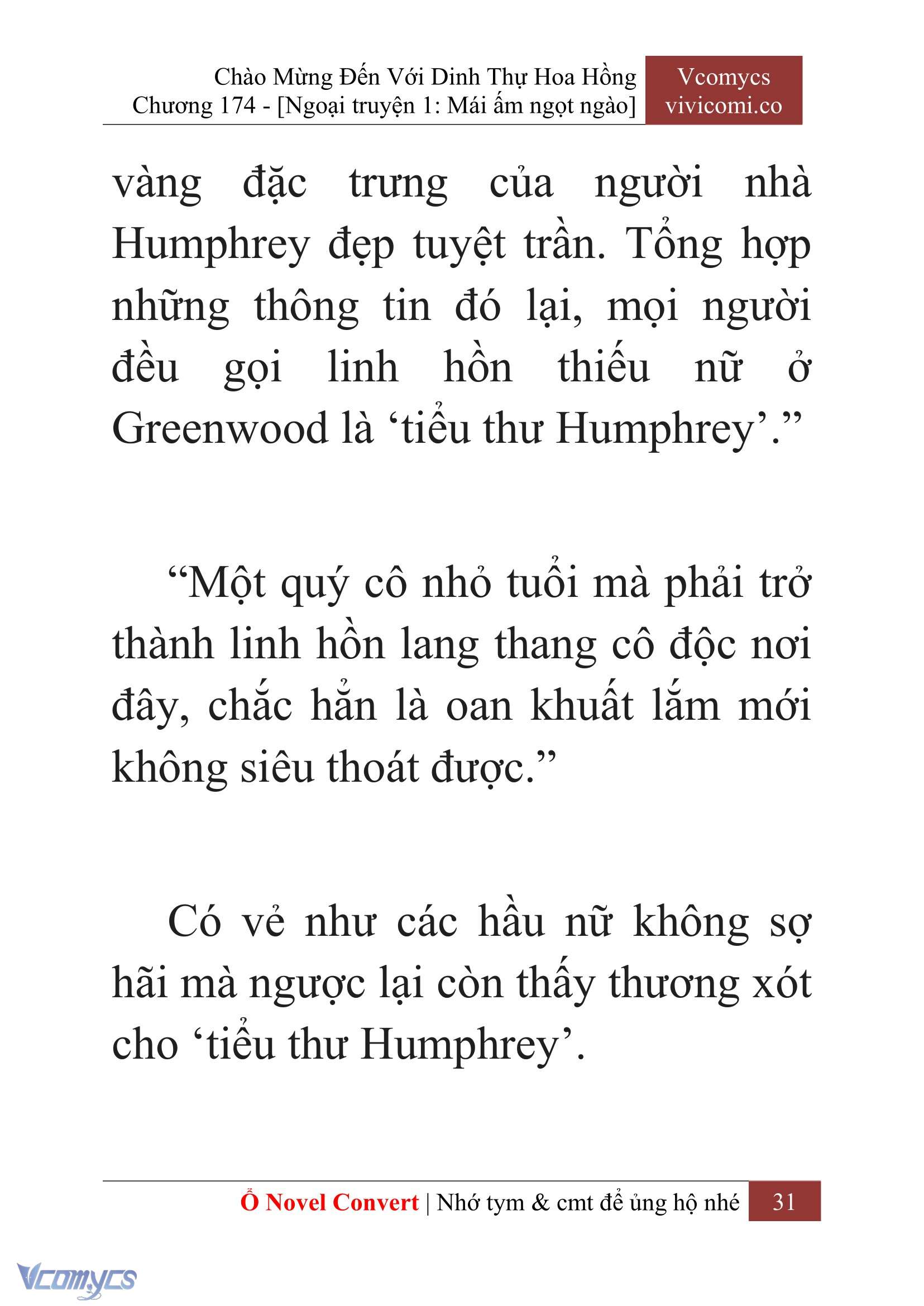 [Novel] Chào Mừng Đến Với Dinh Thự Hoa Hồng Chap 174 - Trang 2