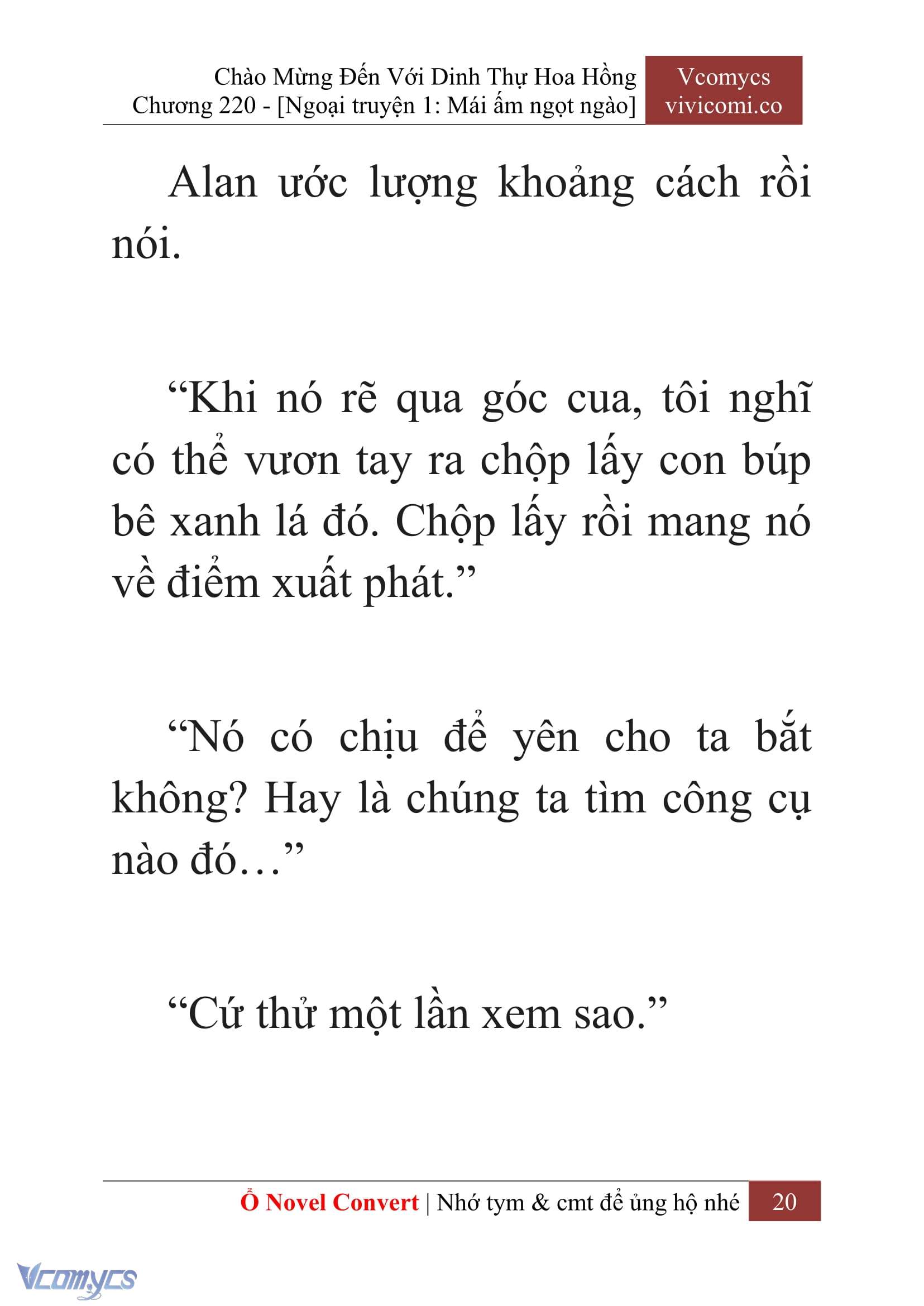 [Novel] Chào Mừng Đến Với Dinh Thự Hoa Hồng Chap 220 - Trang 2