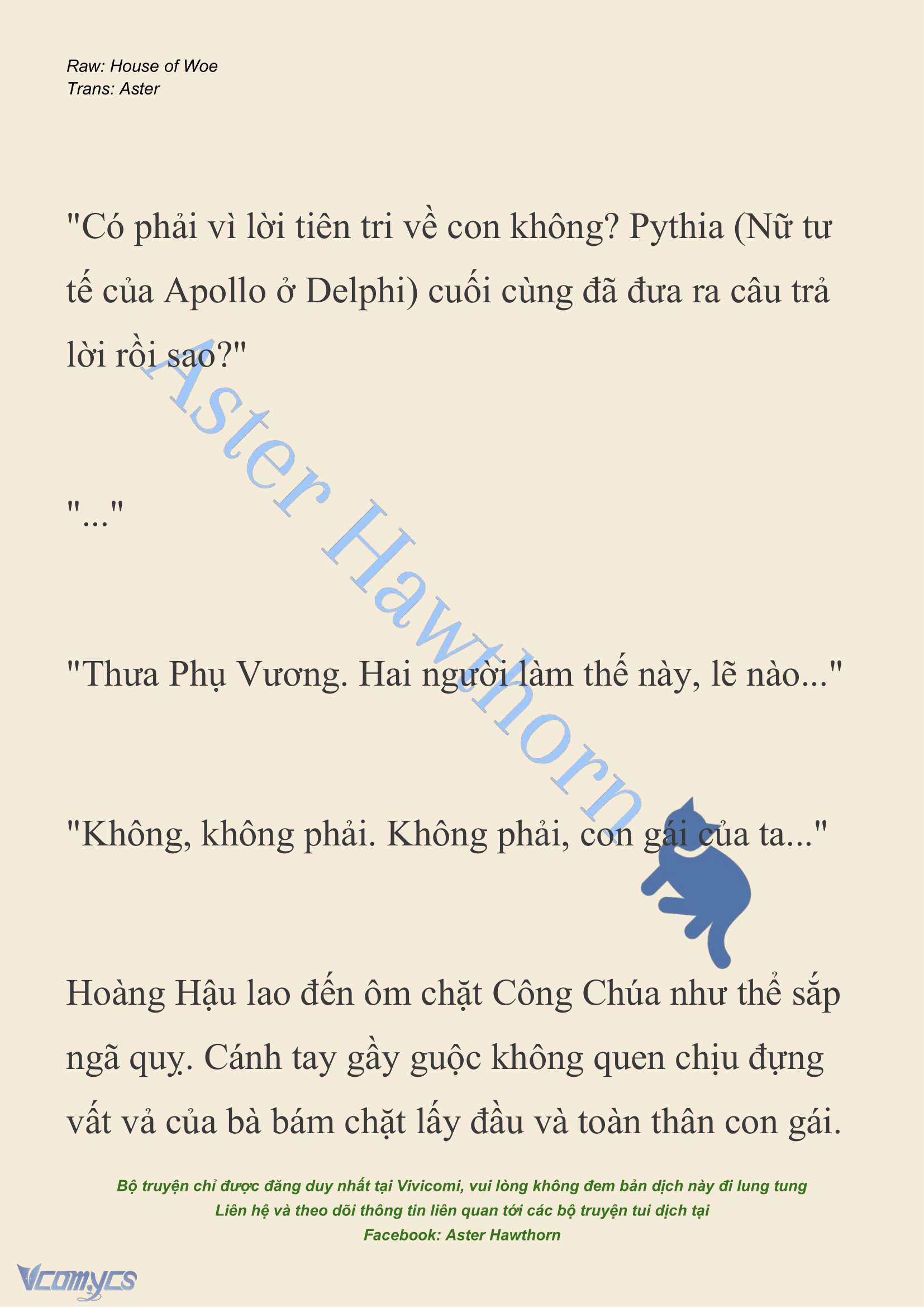 [NOVEL] Dành Cho Các Nữ Thần: Dành cho Psyche Chap 12 - Trang 2