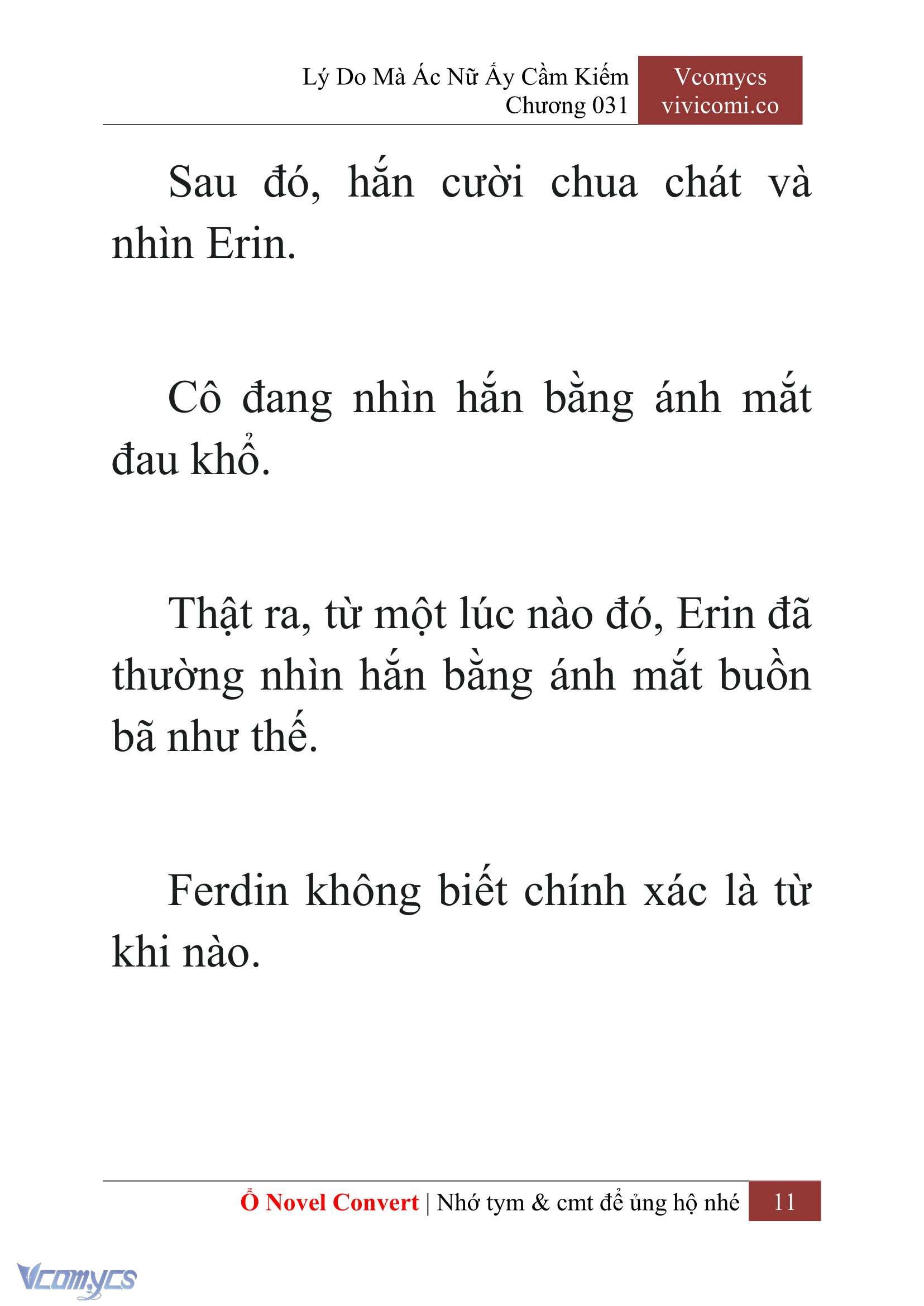 [Novel] Lý Do Mà Ác Nữ Ấy Cầm Kiếm Chap 31 - Trang 2