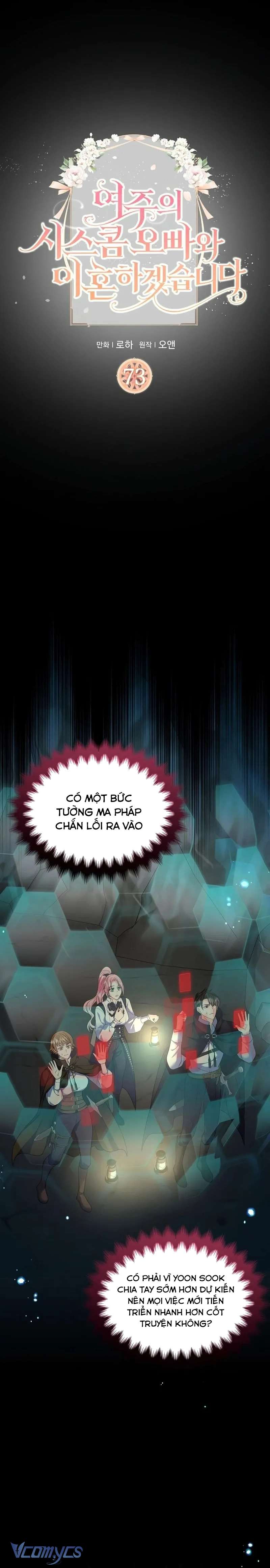 Tôi sẽ ly hôn với anh trai nữ chính Chap 73 - Trang 2