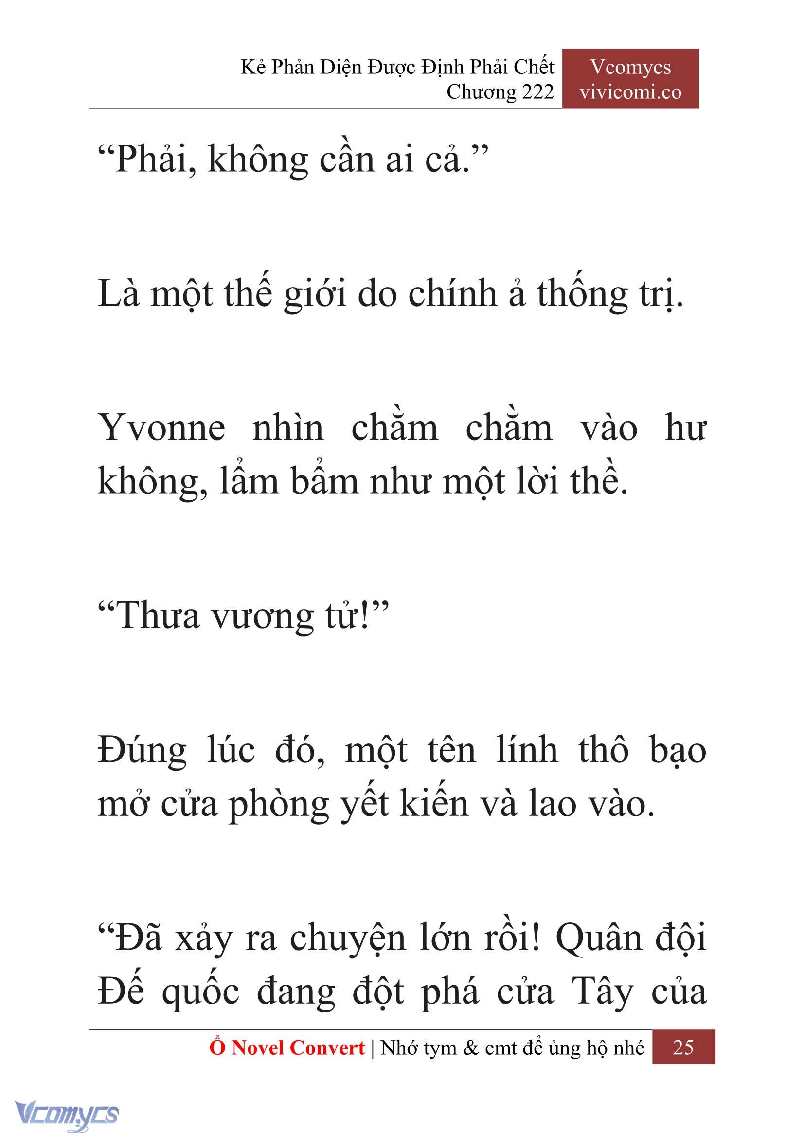 [Novel] Kẻ Phản Diện Được Định Phải Chết Chap 222 - Next Chap 223
