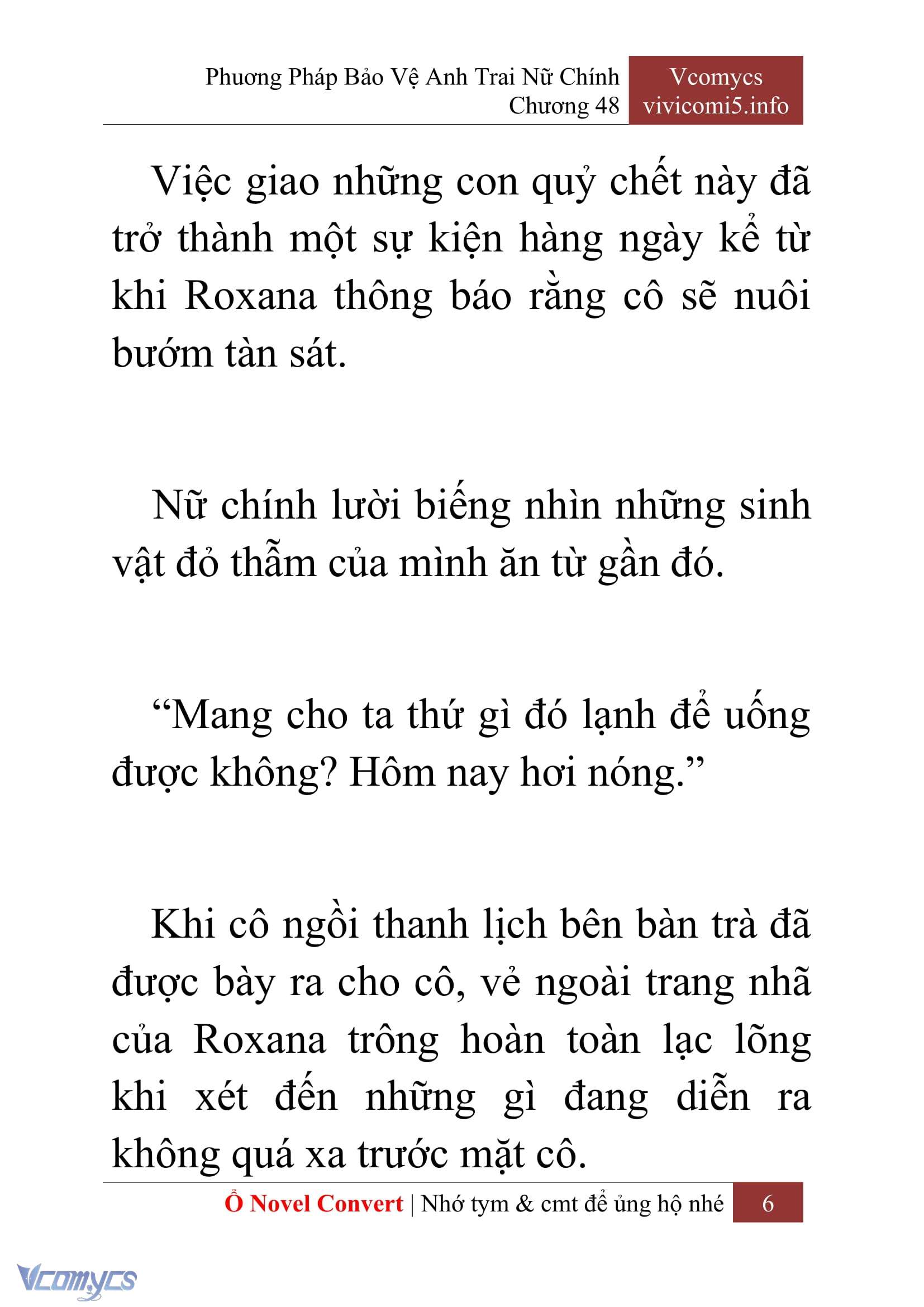 [Novel] Phương Pháp Bảo Vệ Anh Trai Nữ Chính Chap 48 - Trang 2