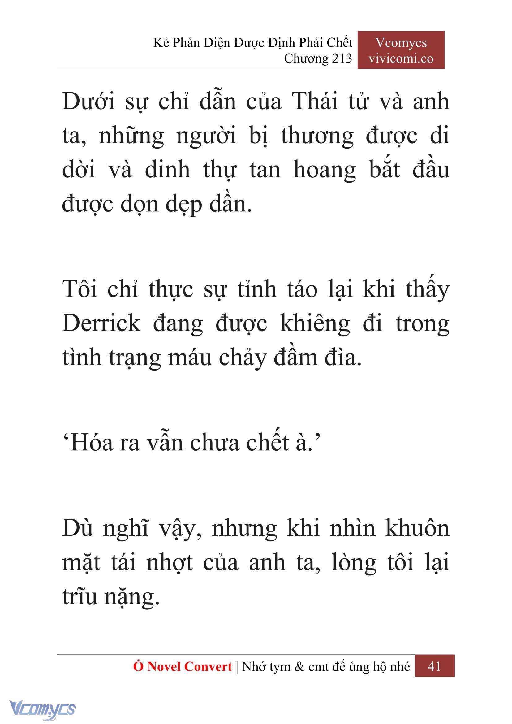[Novel] Kẻ Phản Diện Được Định Phải Chết Chap 213 - Trang 2