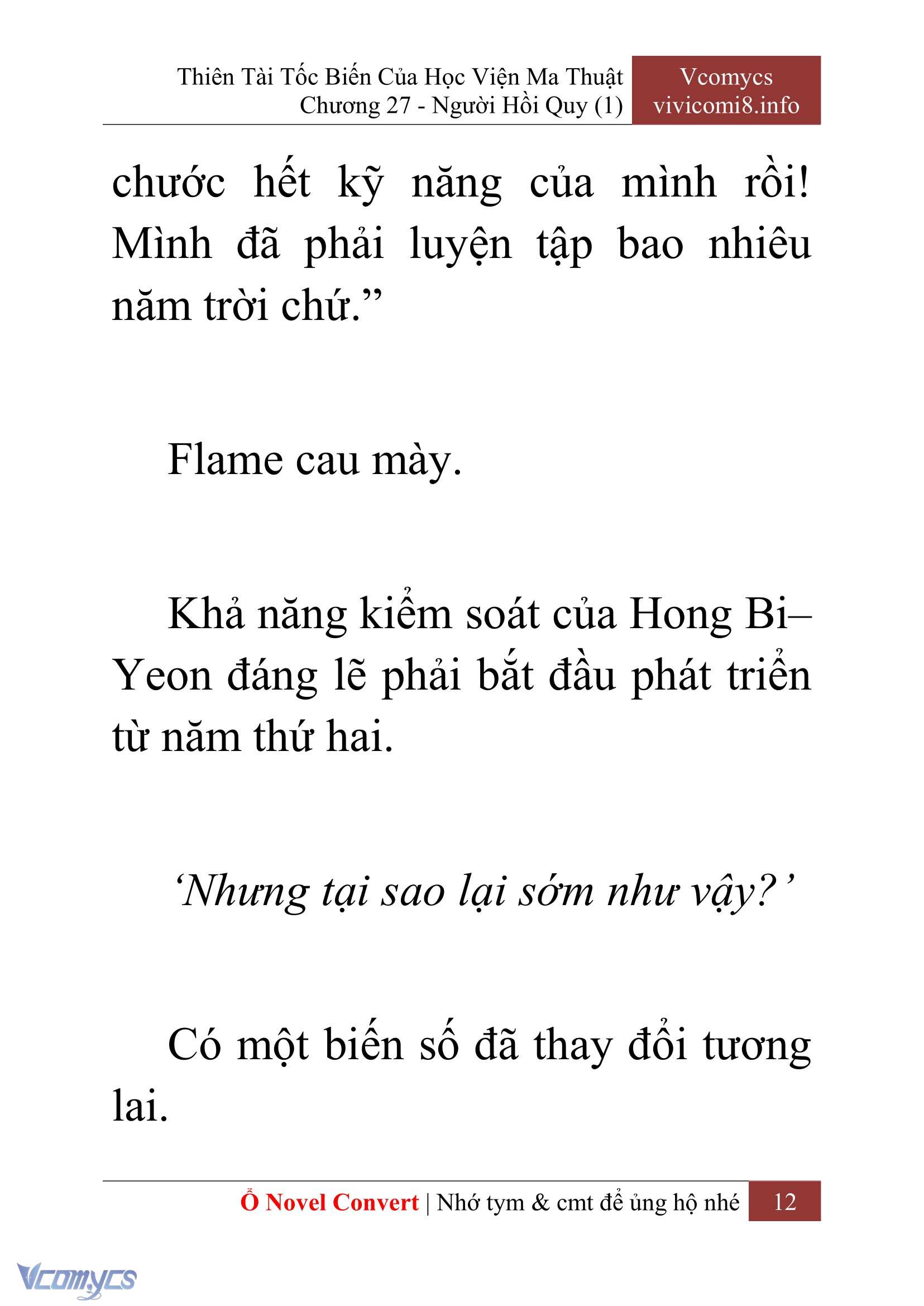 [Novel] Thiên Tài Tốc Biến Của Học Viện Ma Thuật Chap 27 - Trang 2