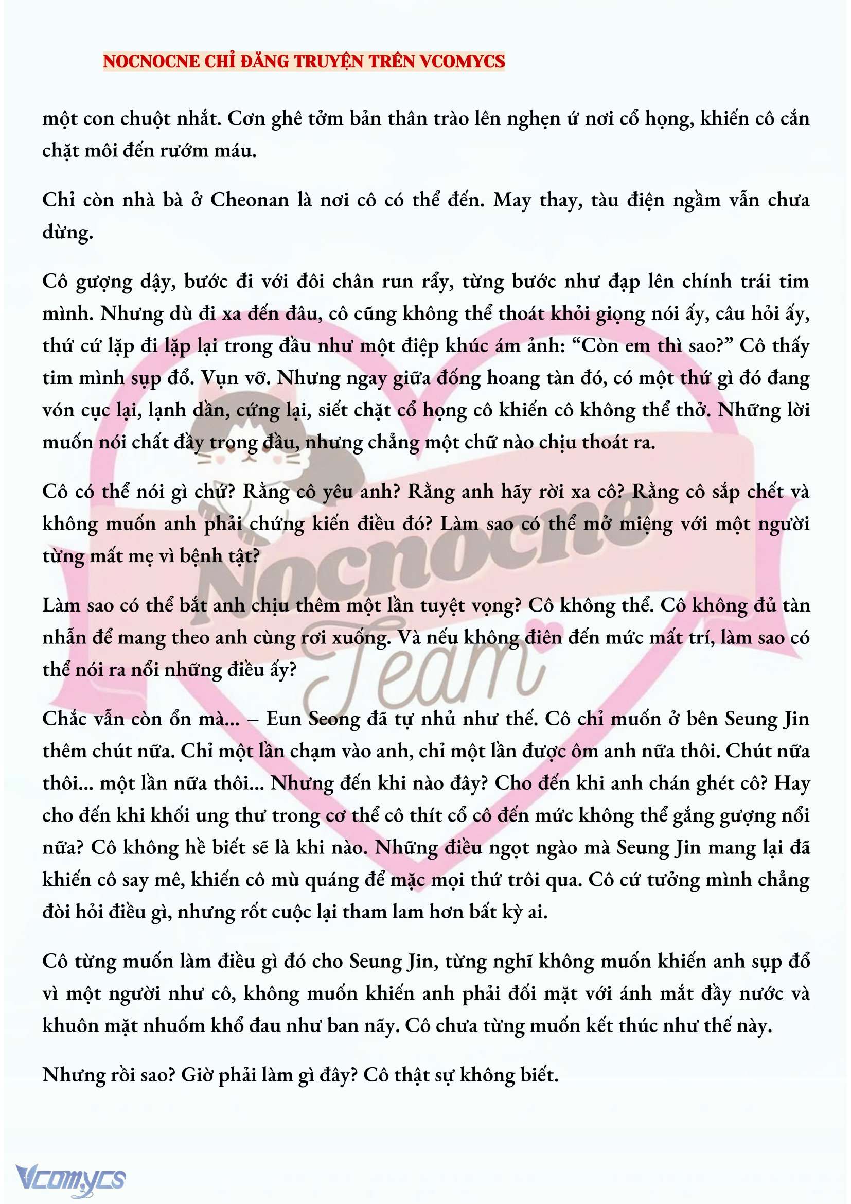 [FULL] [NOVEL] CHÚNG TA KẾT THÚC VÀO MÙA THU Chap 49 - Trang 2