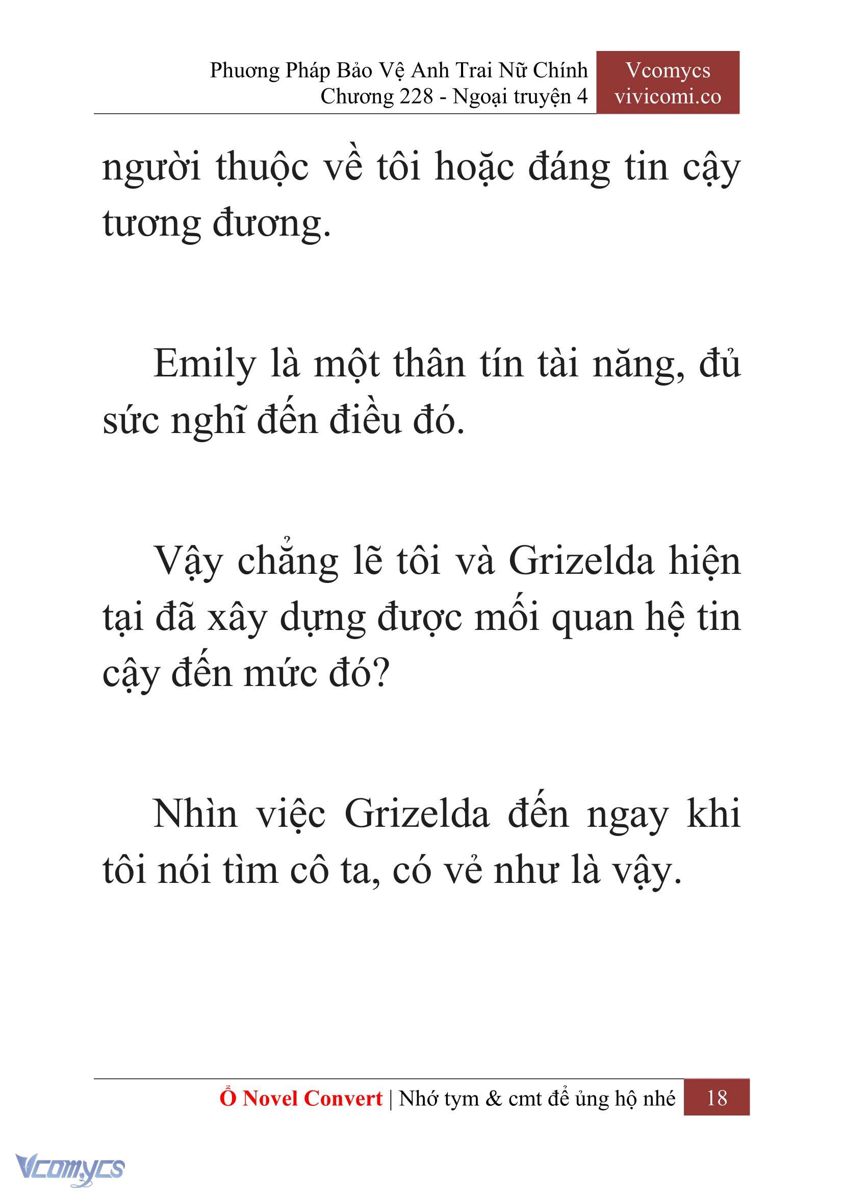 [Novel] Phương Pháp Bảo Vệ Anh Trai Nữ Chính Chap 228 - Trang 2