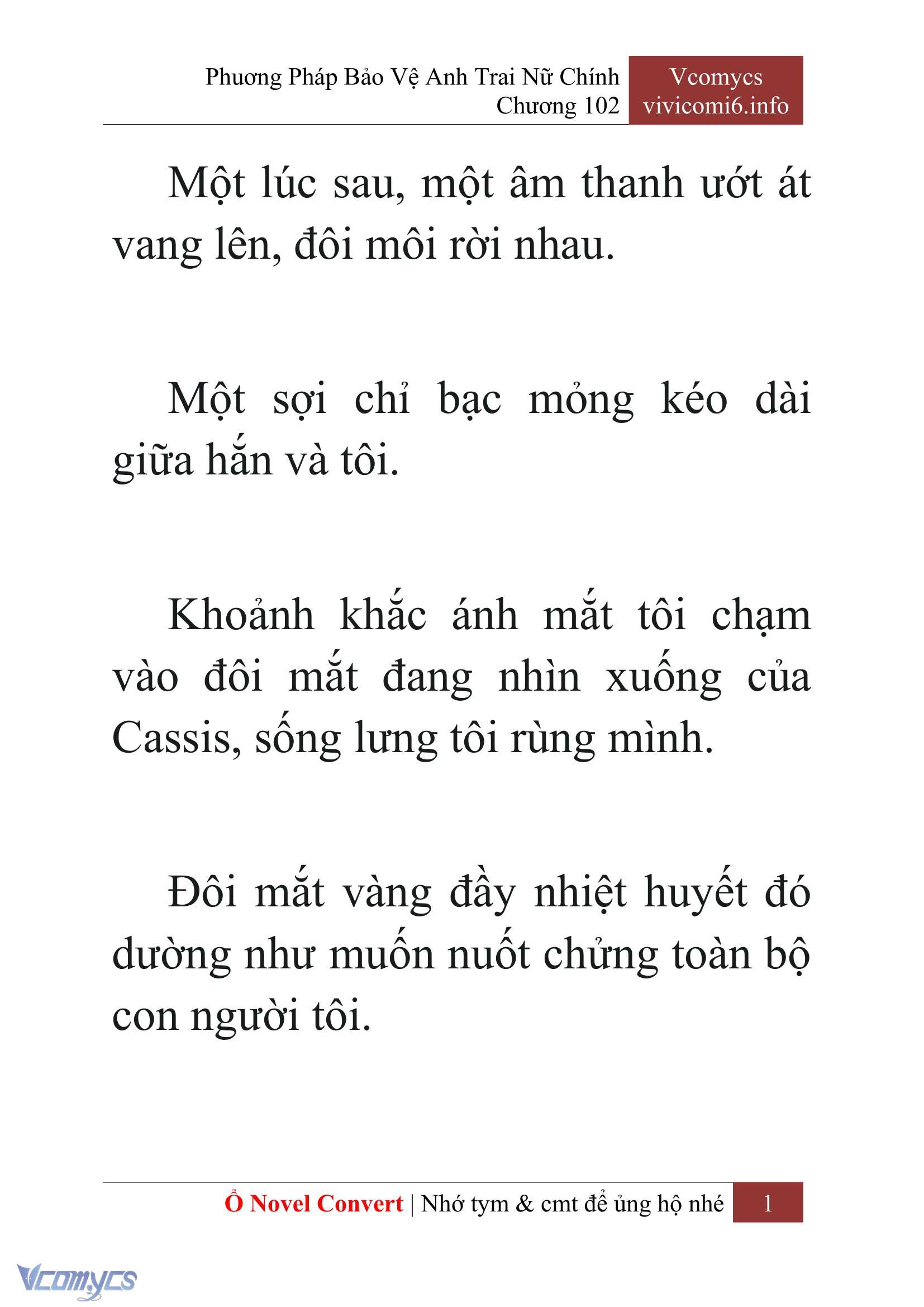 [Novel] Phương Pháp Bảo Vệ Anh Trai Nữ Chính Chap 102 - Trang 2