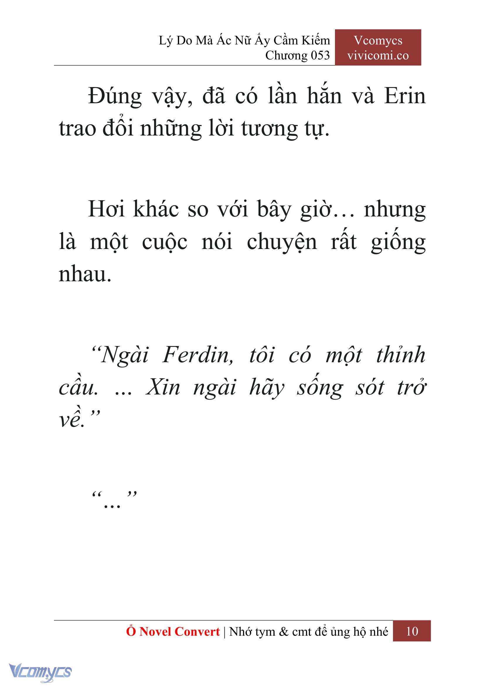 [Novel] Lý Do Mà Ác Nữ Ấy Cầm Kiếm Chap 53 - Trang 2