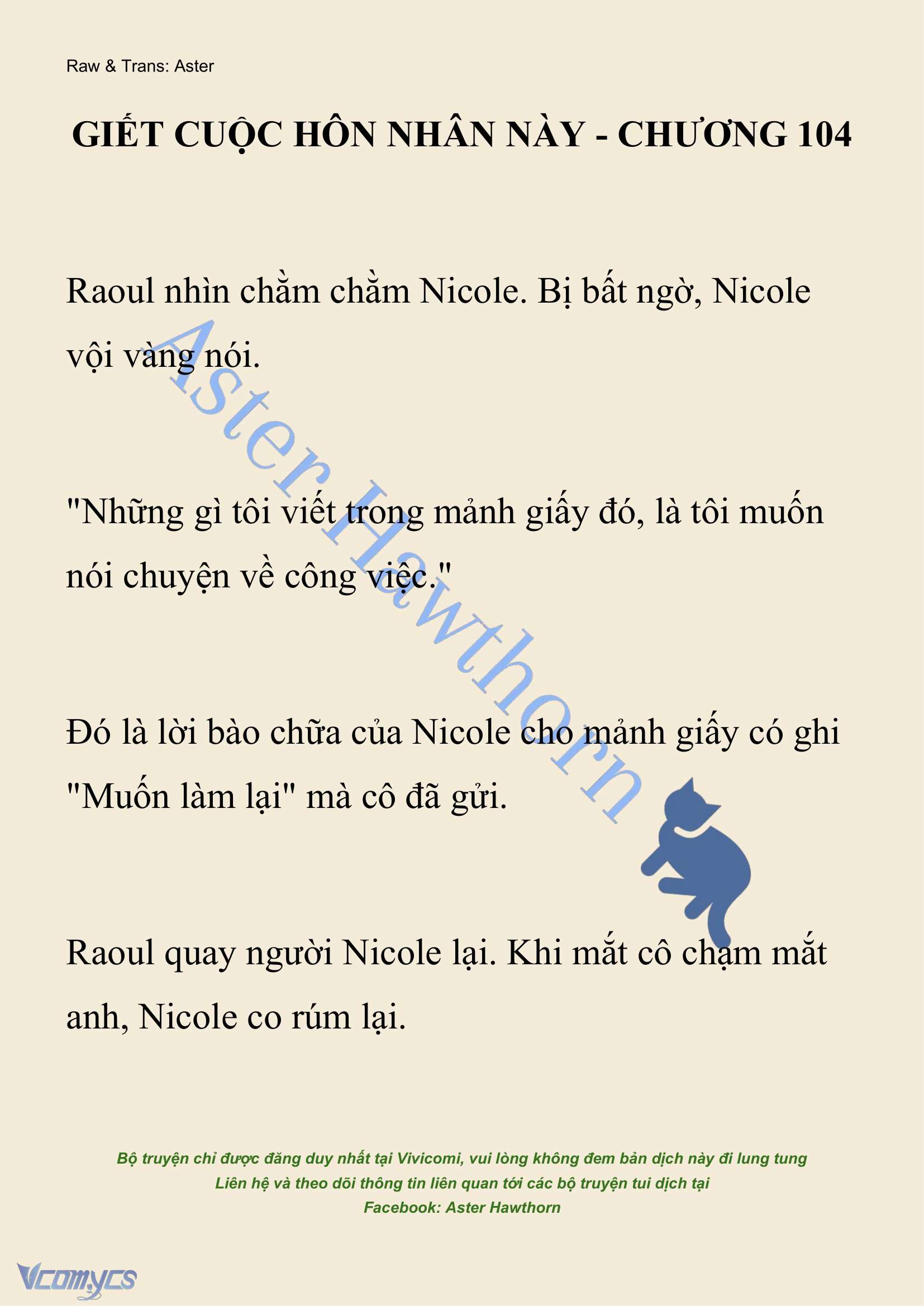 [NOVEL] Giết Cuộc Hôn Nhân Này Chap 104 - Trang 2