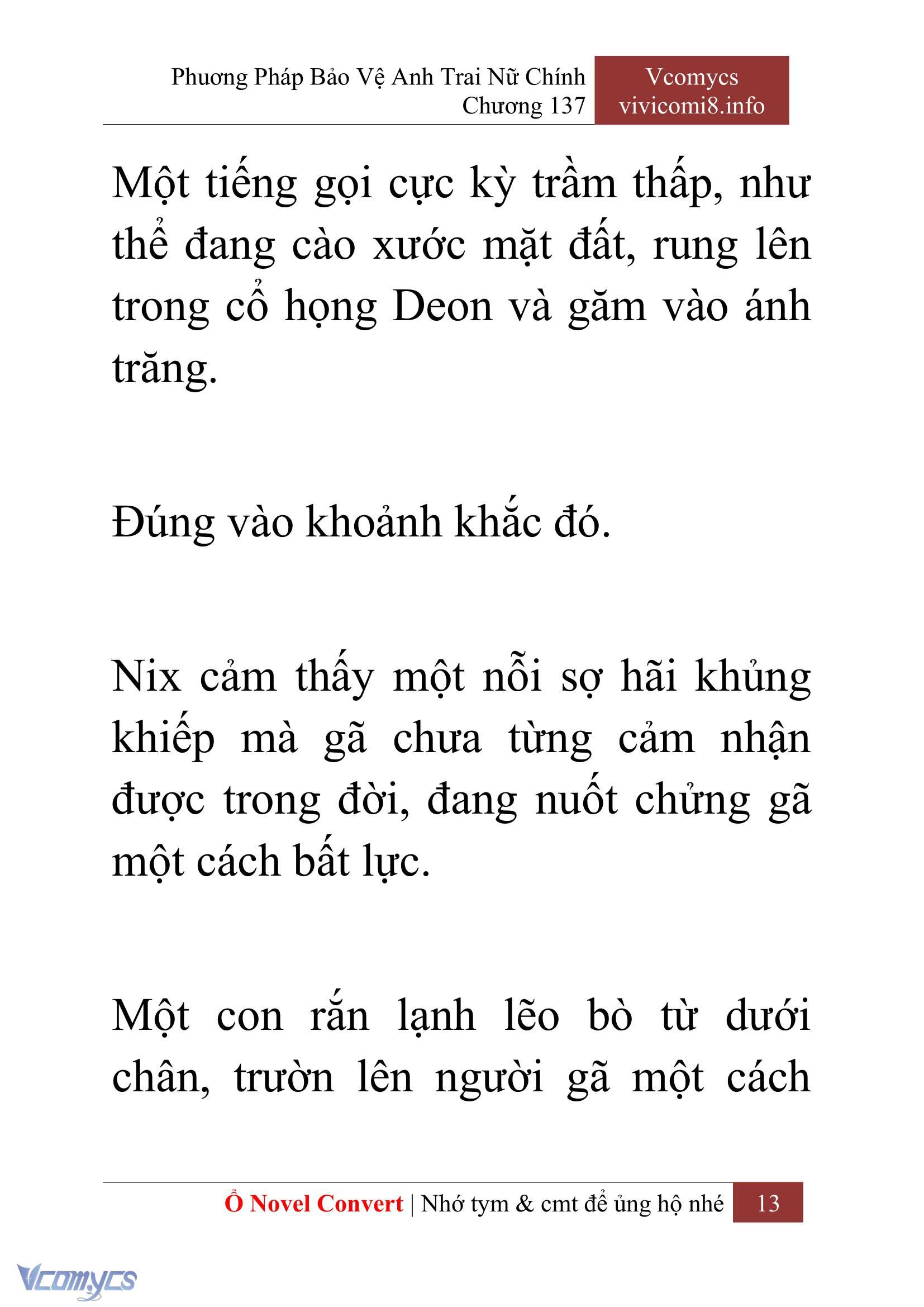 [Novel] Phương Pháp Bảo Vệ Anh Trai Nữ Chính Chap 137 - Trang 2