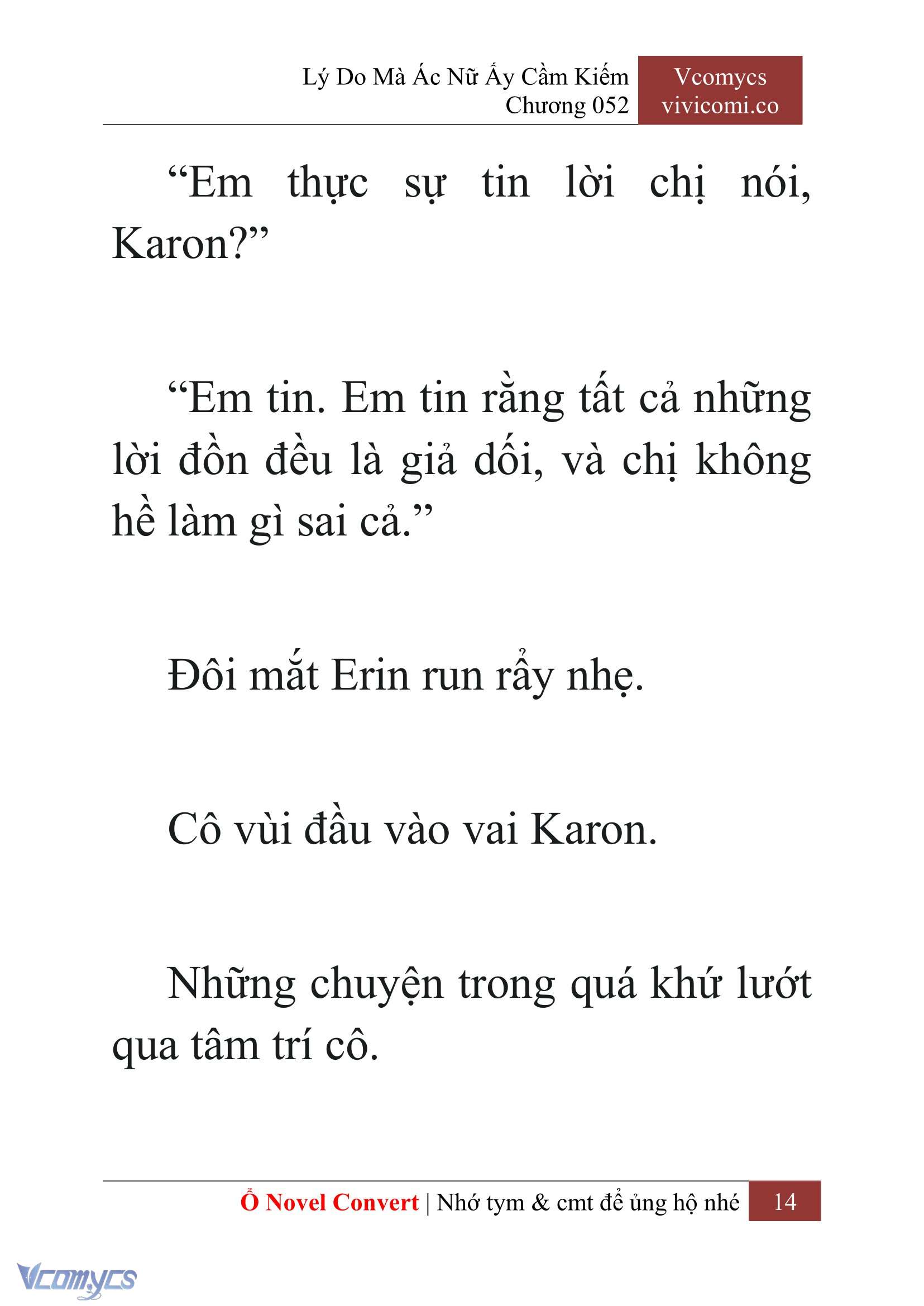 [Novel] Lý Do Mà Ác Nữ Ấy Cầm Kiếm Chap 52 - Trang 2
