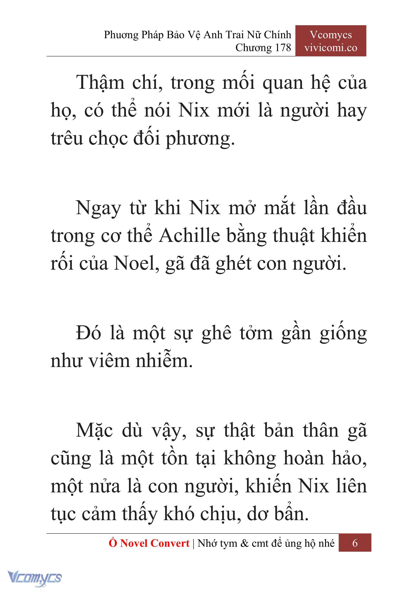 [Novel] Phương Pháp Bảo Vệ Anh Trai Nữ Chính Chap 178 - Trang 2