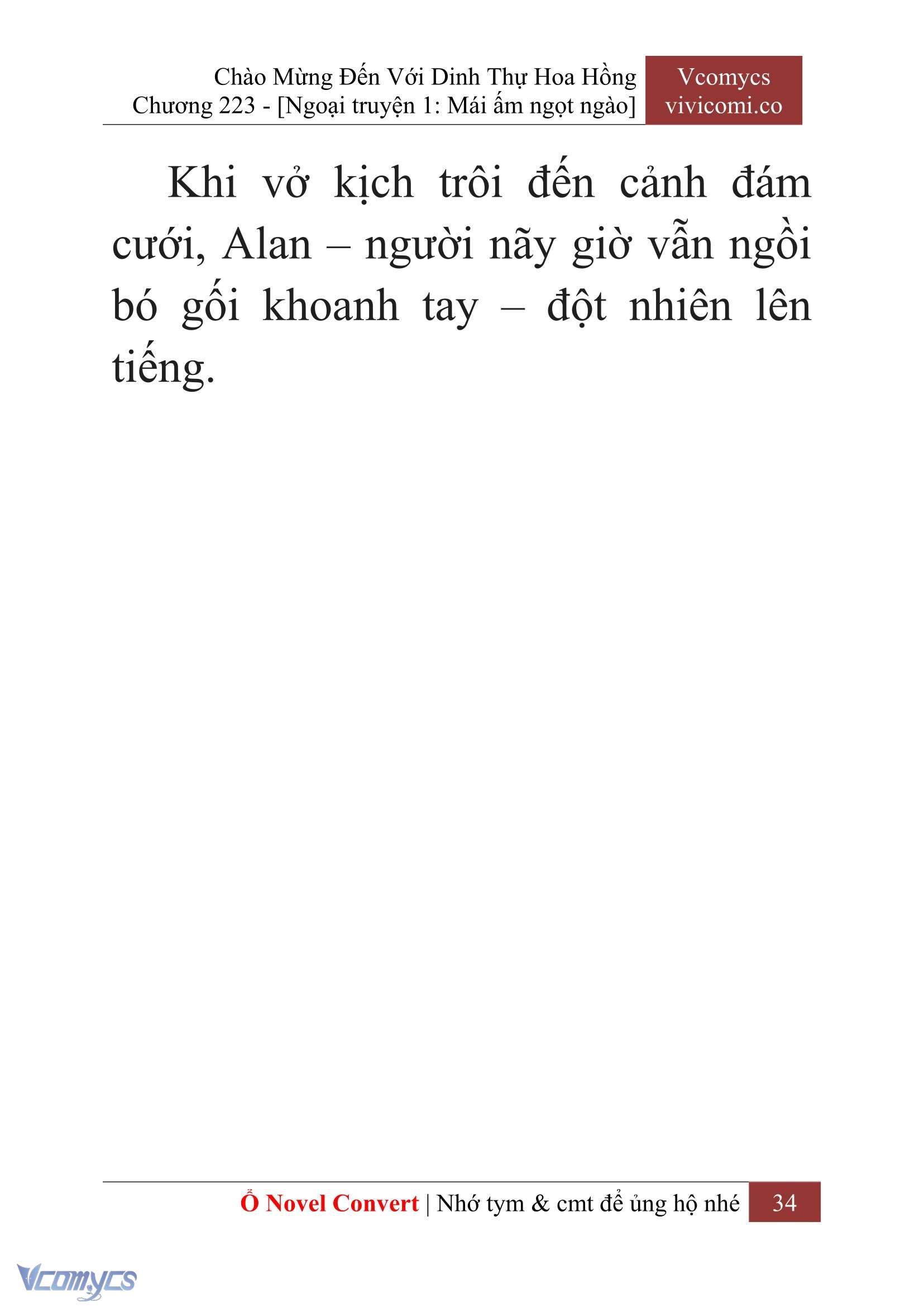[Novel] Chào Mừng Đến Với Dinh Thự Hoa Hồng Chap 223 - Trang 2