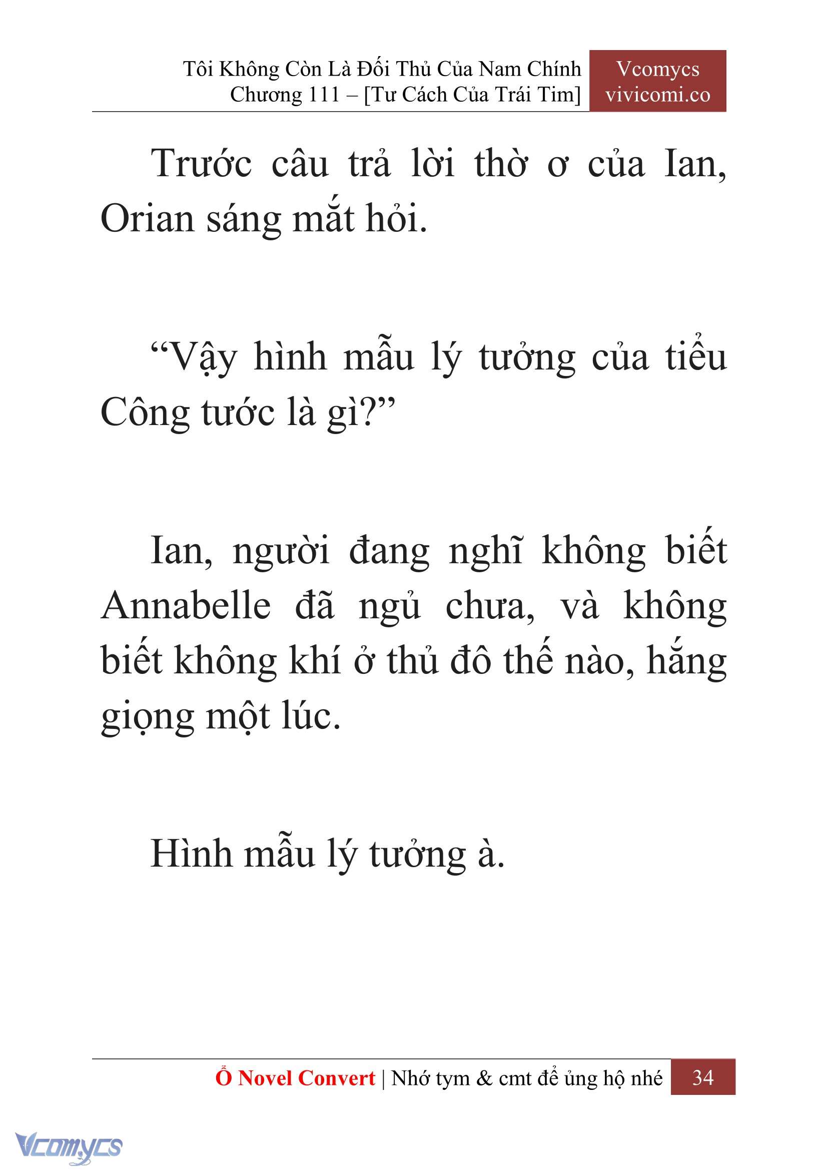 [Novel] Tôi Không Còn Là Đối Thủ Của Nam Chính Chap 111 - Trang 2