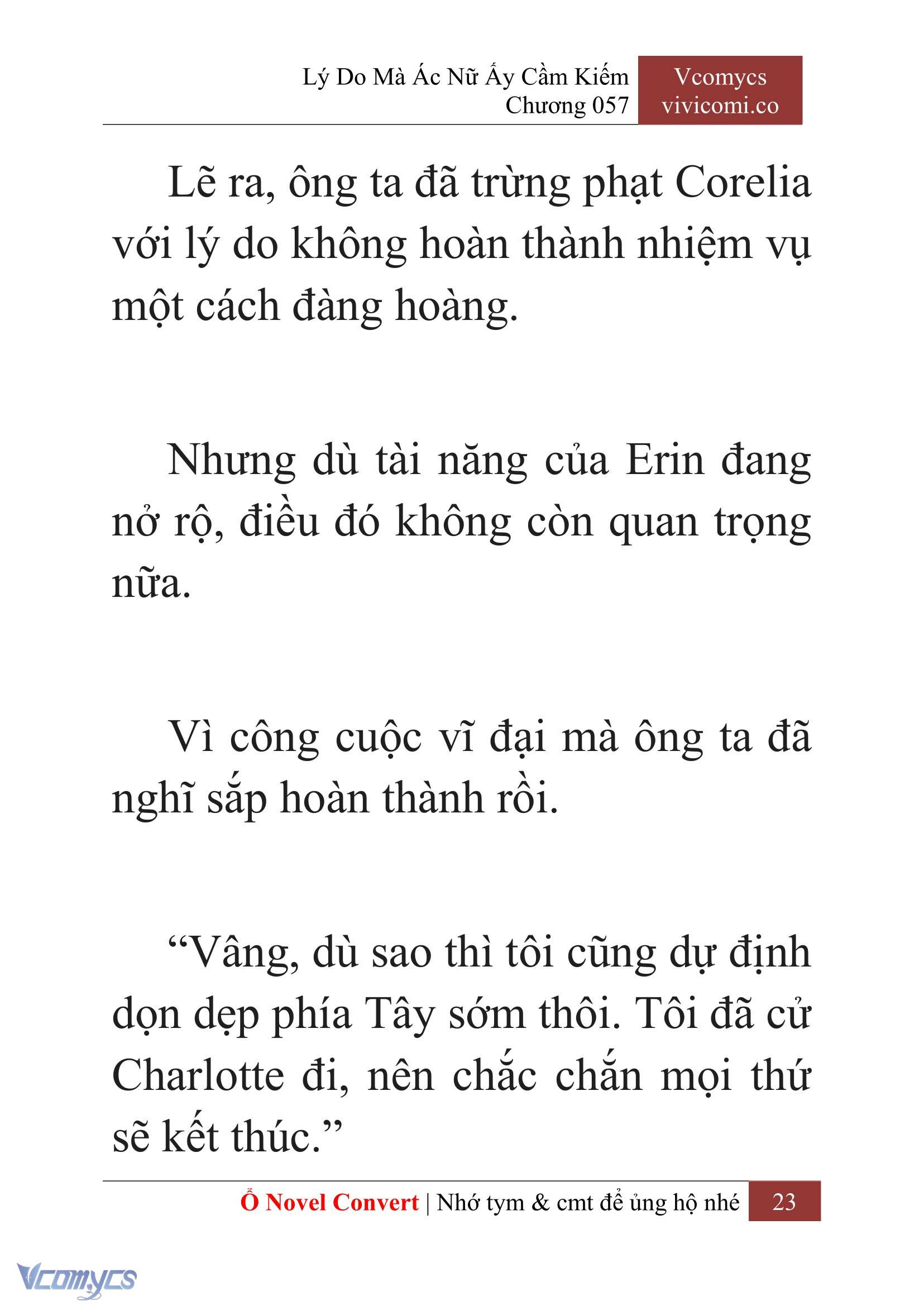 [Novel] Lý Do Mà Ác Nữ Ấy Cầm Kiếm Chap 57 - Trang 2